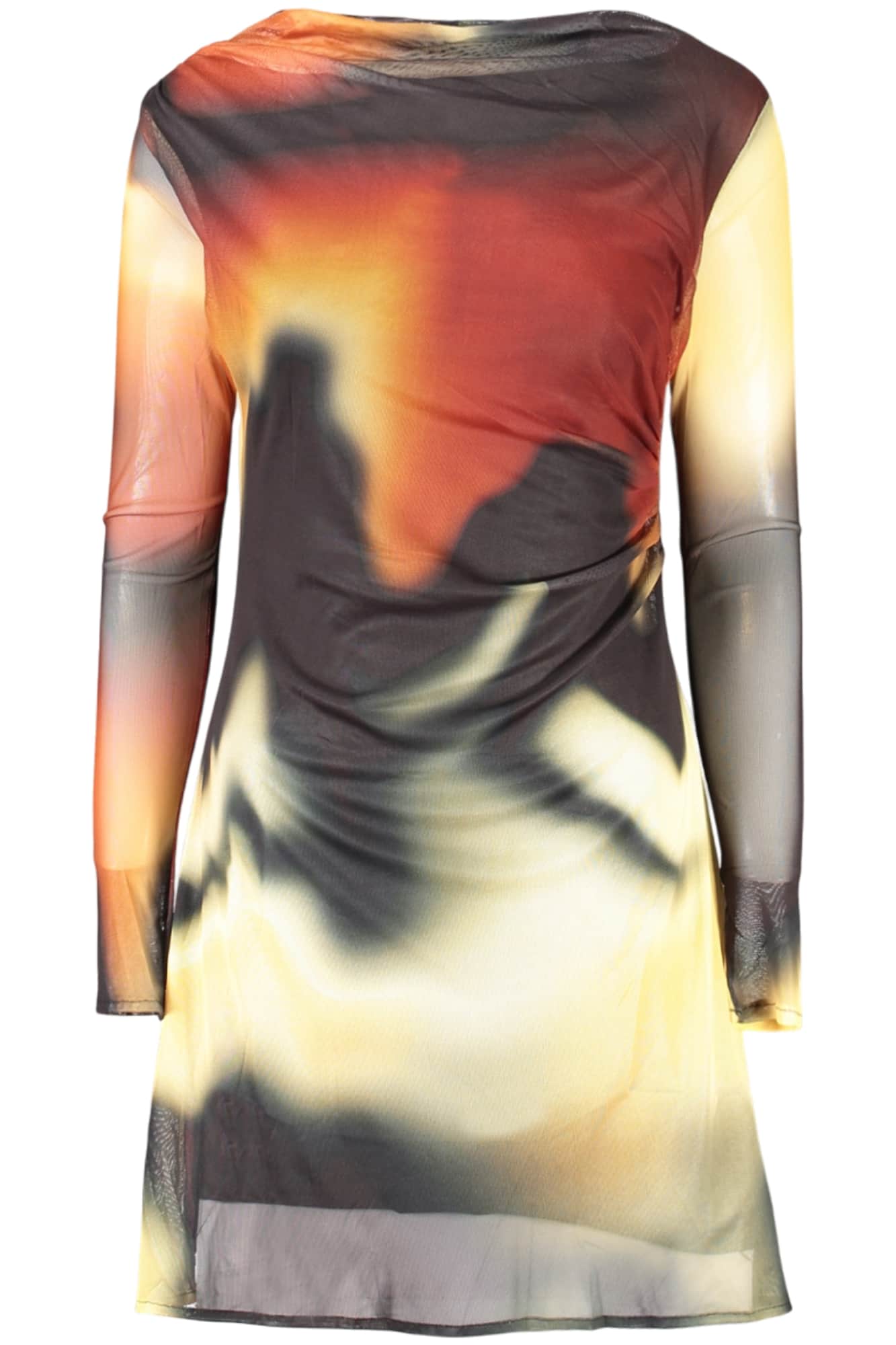 Desigual kort jurk voor dames in zwart