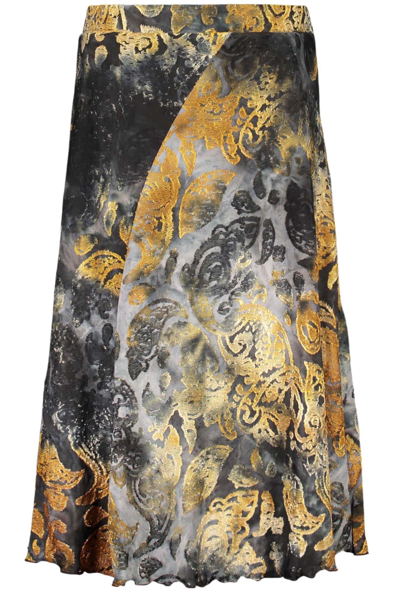 Desigual dames lang blauw rok