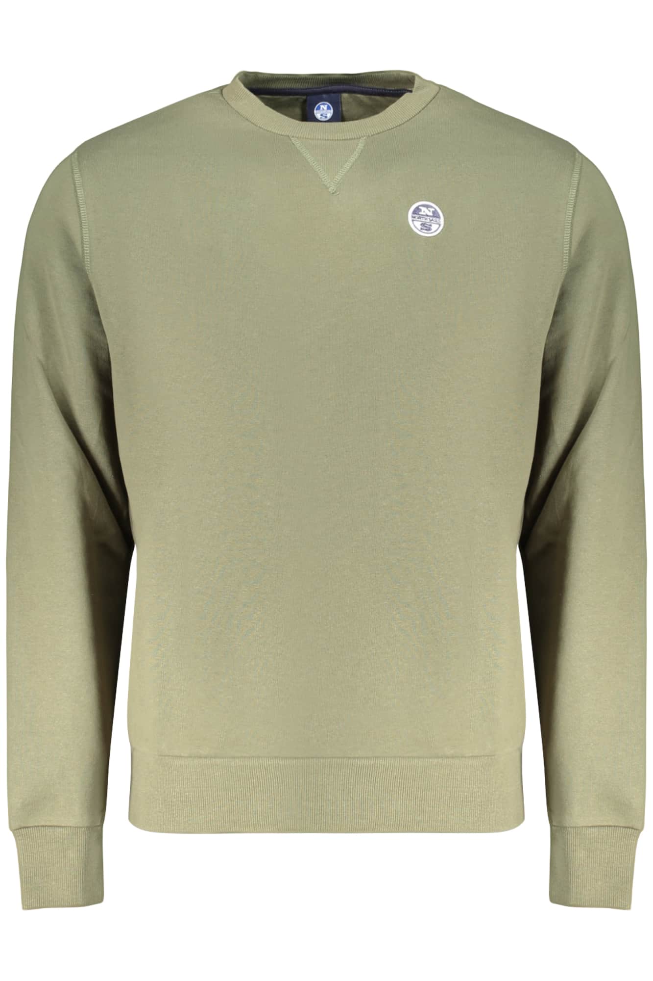 North Sails heren met rits sweater, groen