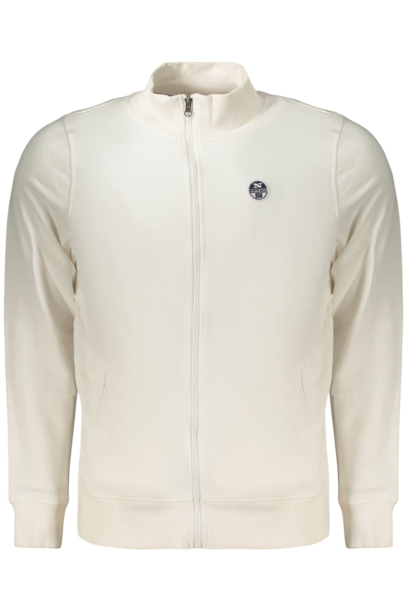 North Sails heren wit met rits sweater