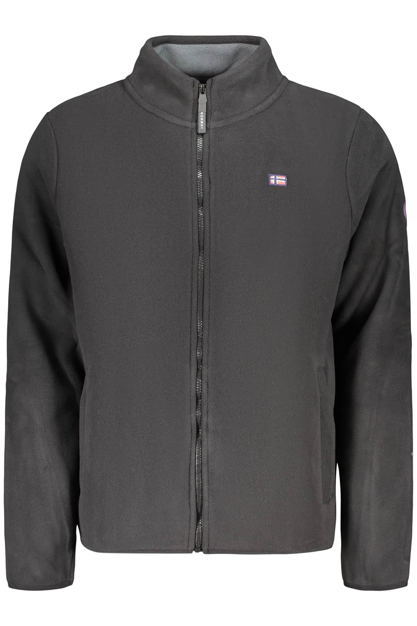 Norway 1963 heren zwart met rits sweater