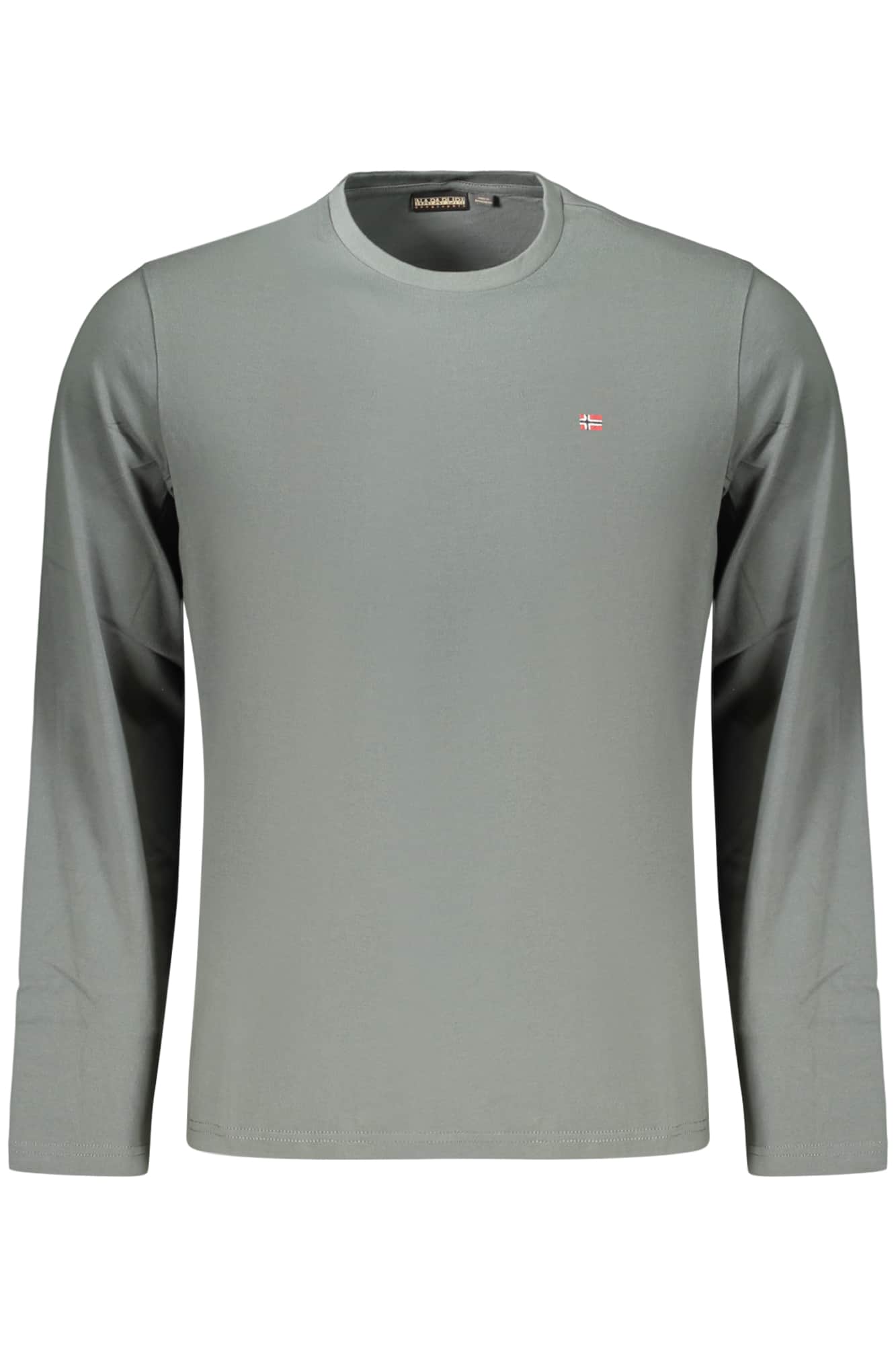 Napapijri heren lange mouw t-shirt groen