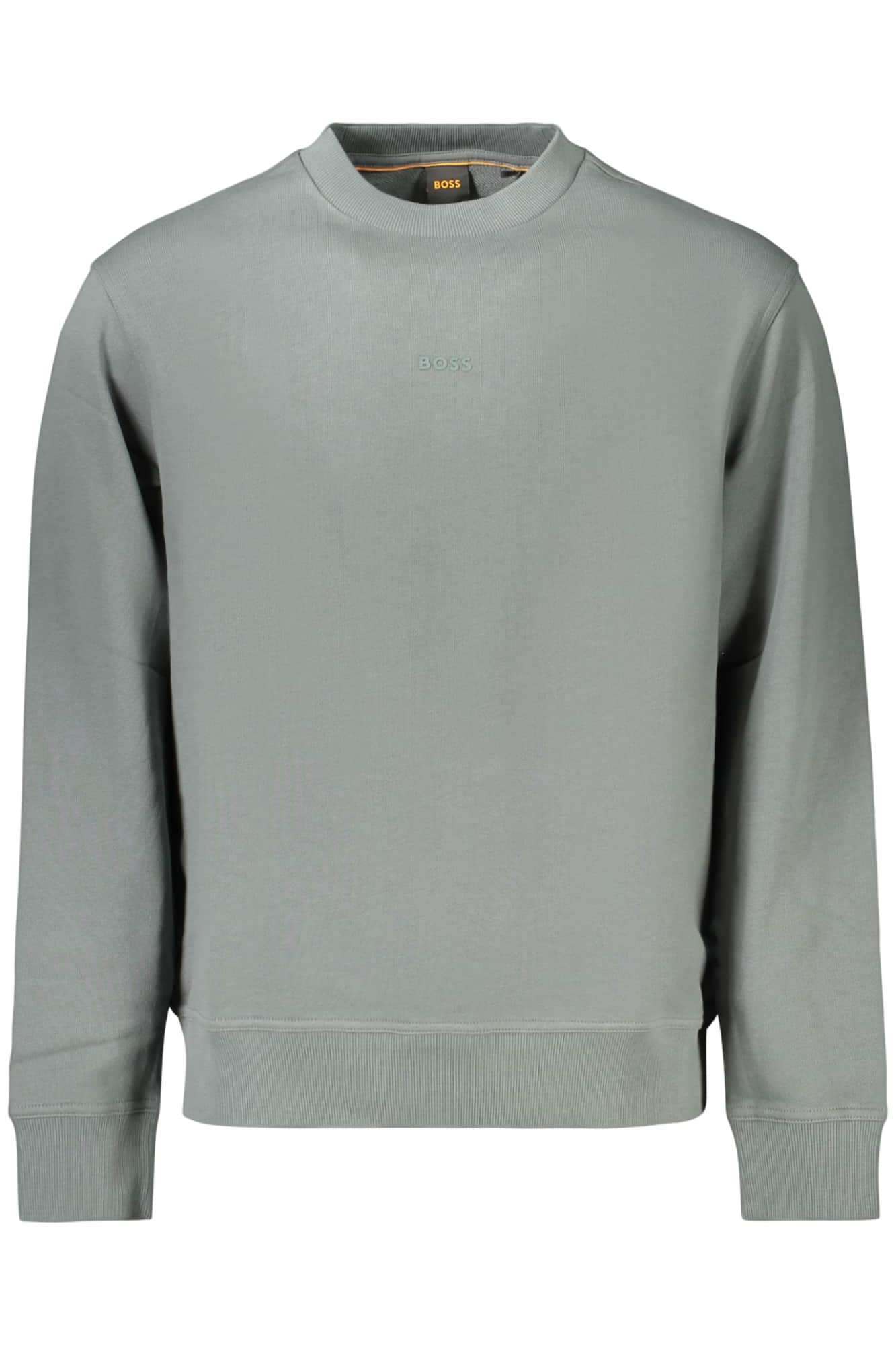 Boss heren met rits sweater, groen