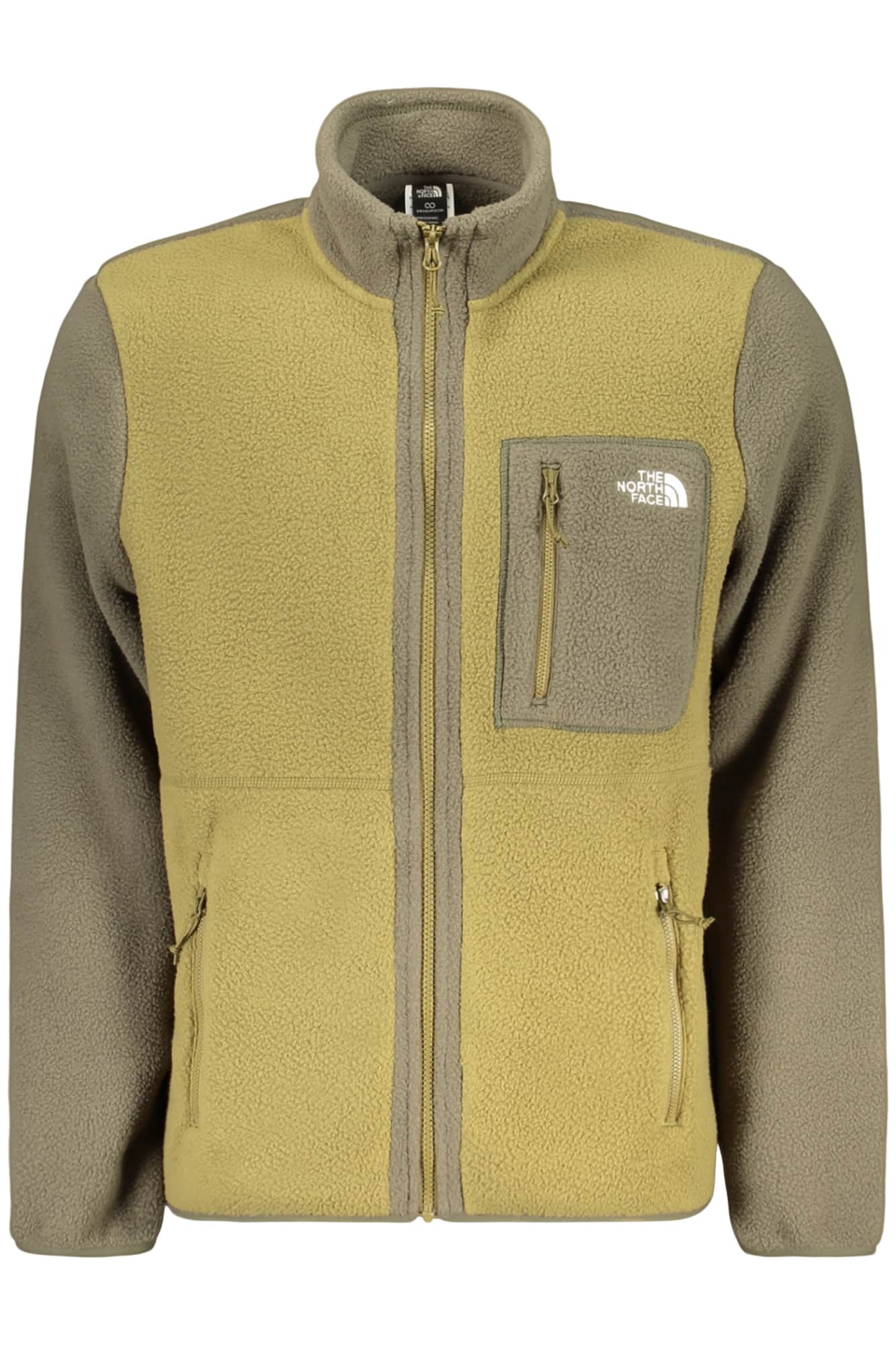 The North Face heren met rits sweater grijs