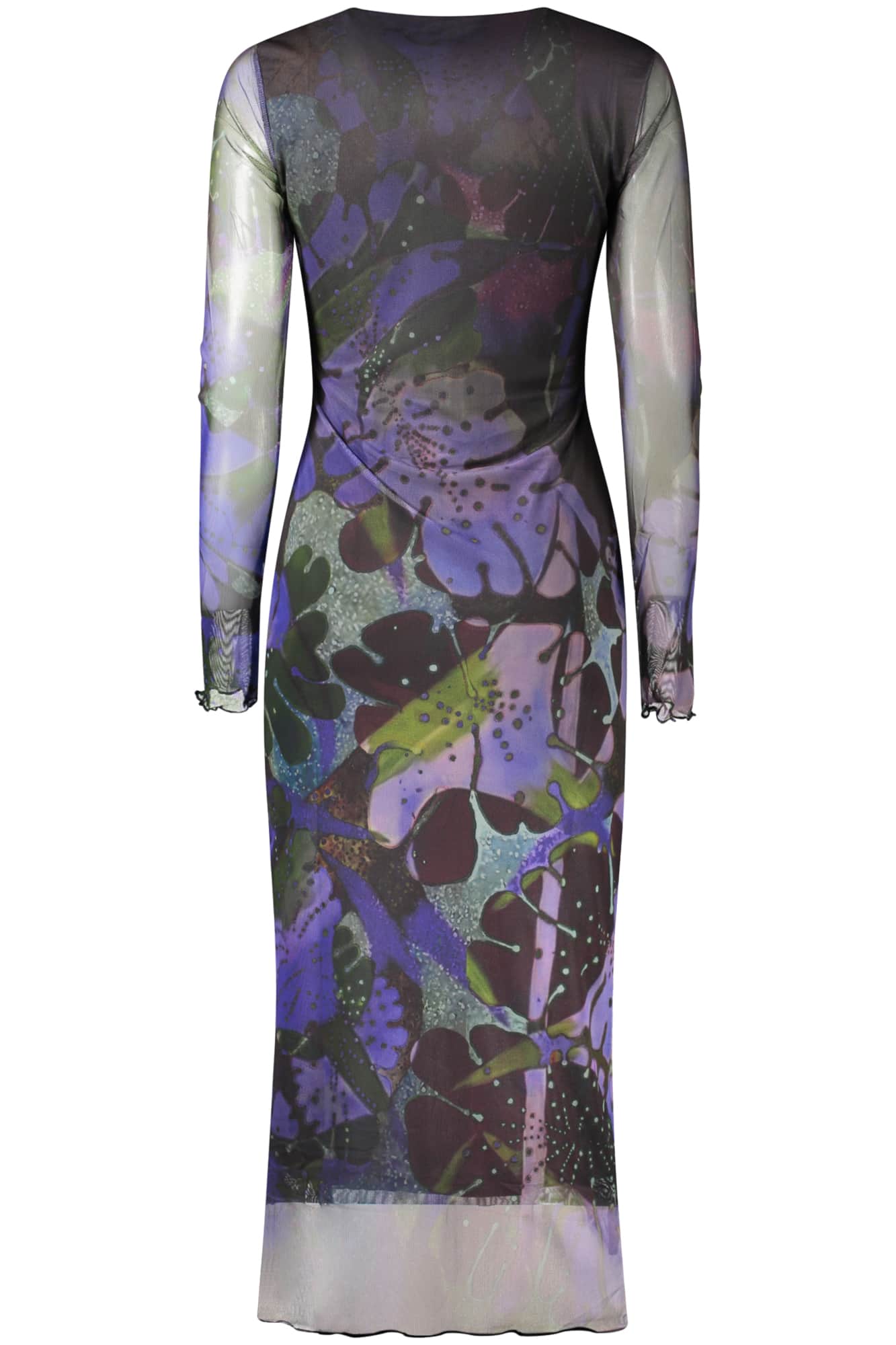 Desigual dames lang paars jurk