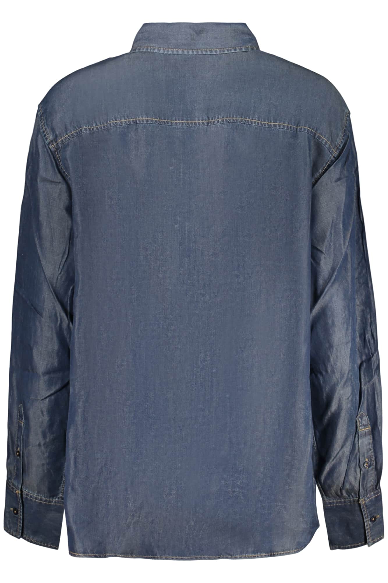 Desigual dames lange mouw shirt, blauw
