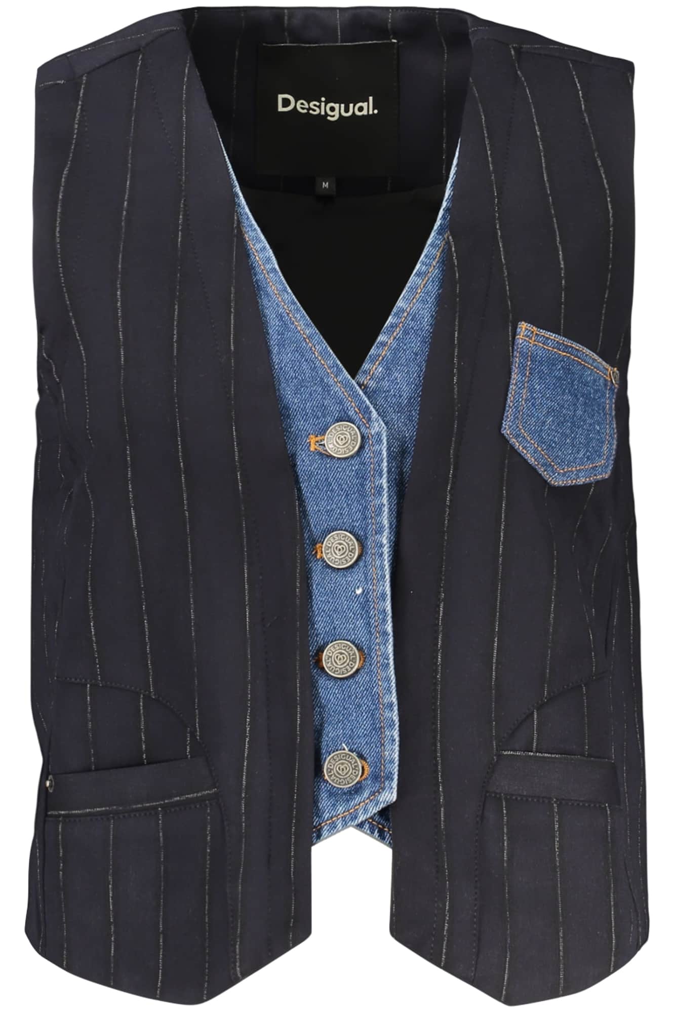 Desigual dames blauw vest