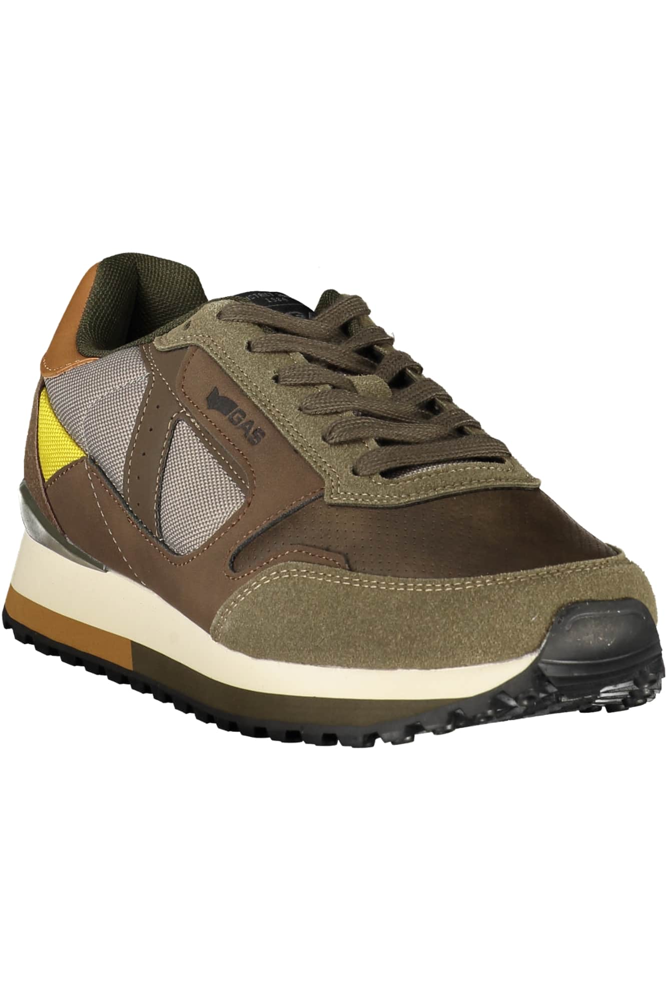 Gas heren sportschoenen bruin