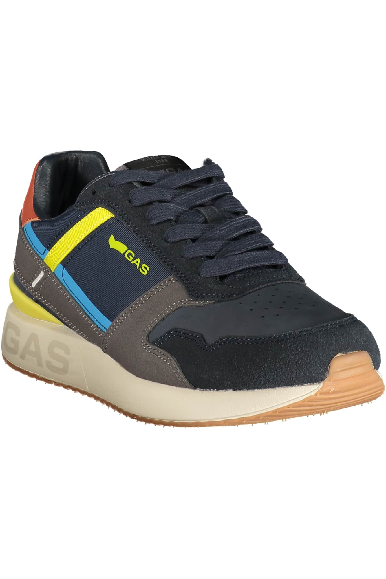 Gas heren blauw sportschoenen