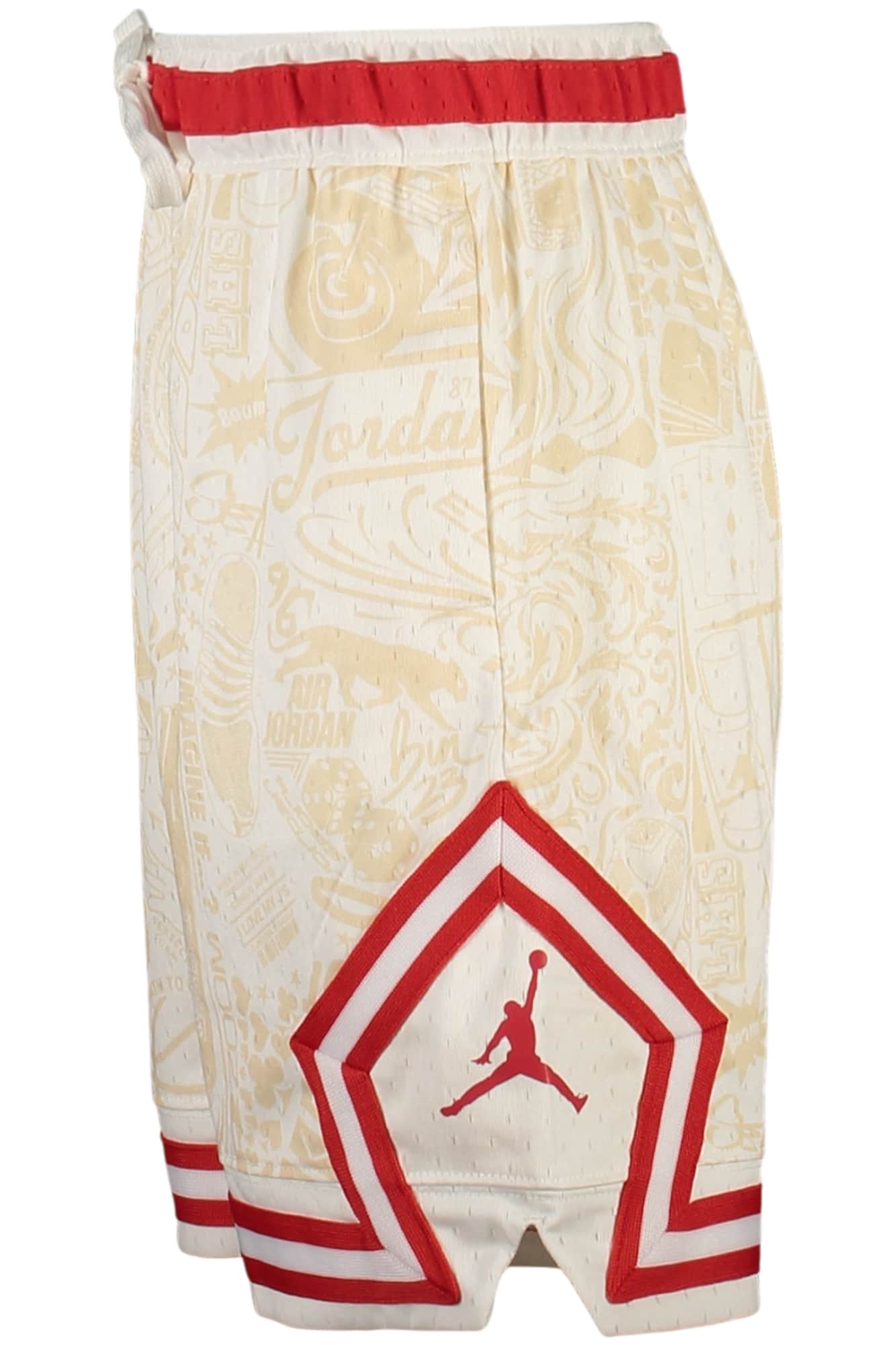 Jordan kort broek kinder wit