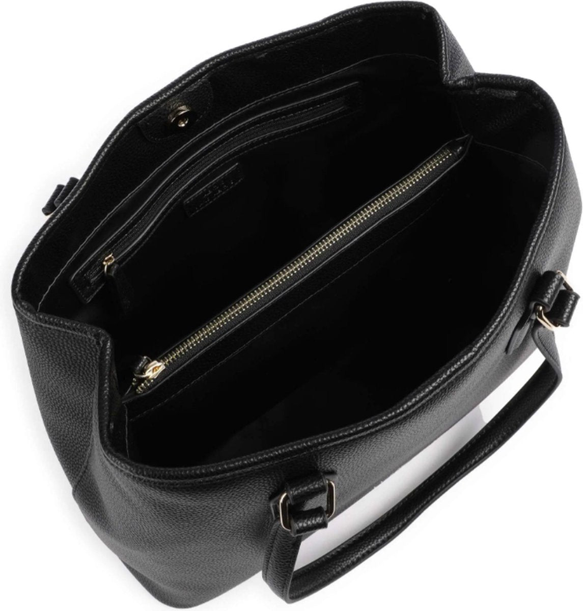 Valentino Zwarte Shopper met Subtiel Logo