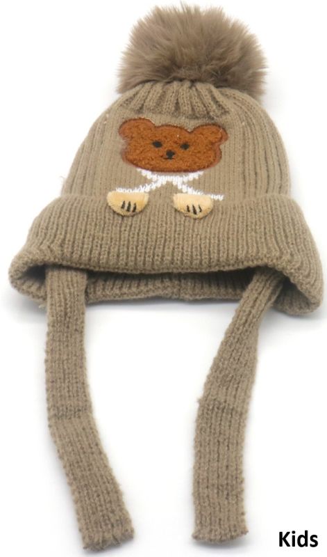 Kinder Beren Muts Bruin