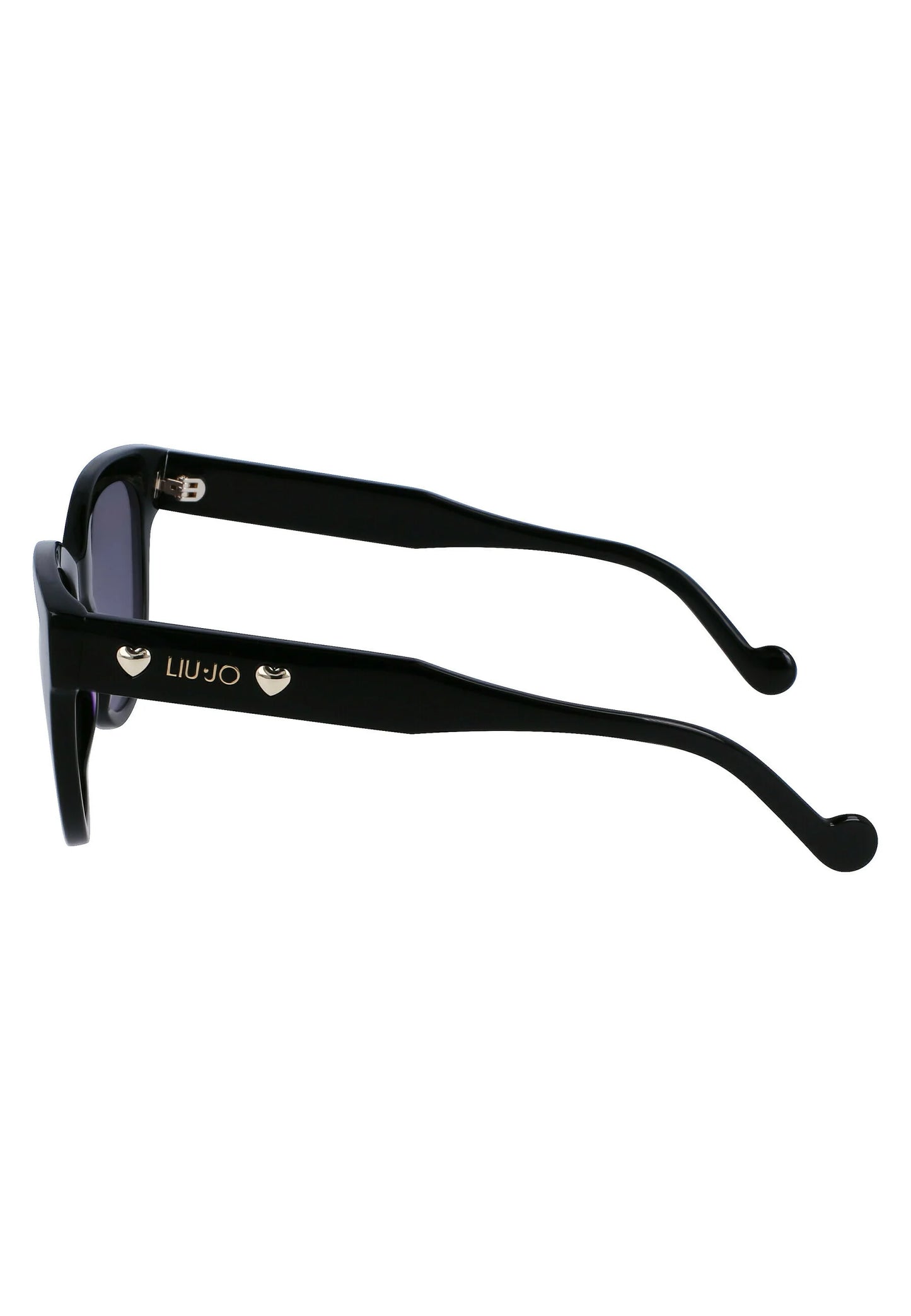 Liu Jo Zonnebril Dames – Zwart – Hartdetails – UV400 – Elegante Vlindervorm