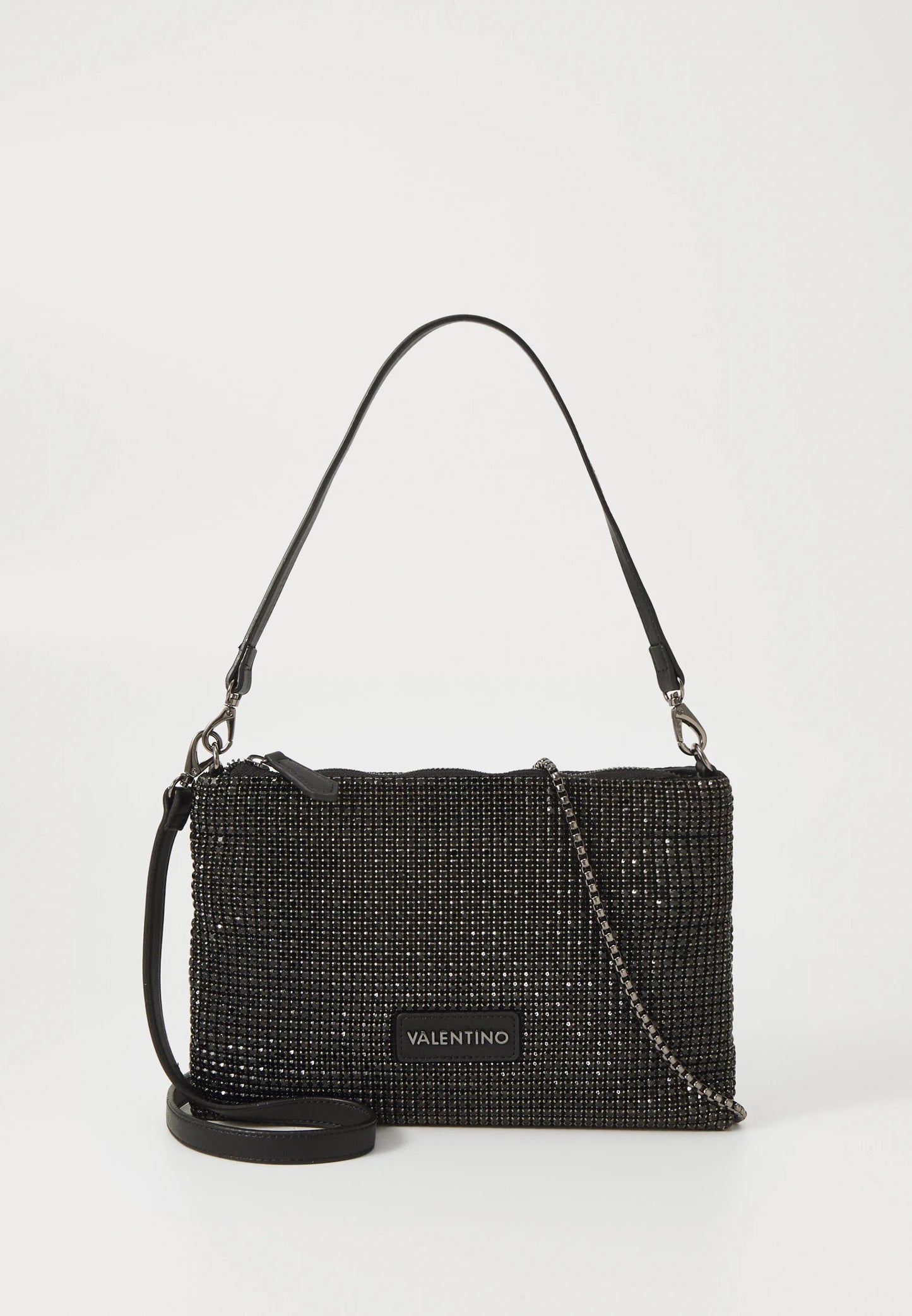 Valentino NABILAH Strass Schoudertas – Nero