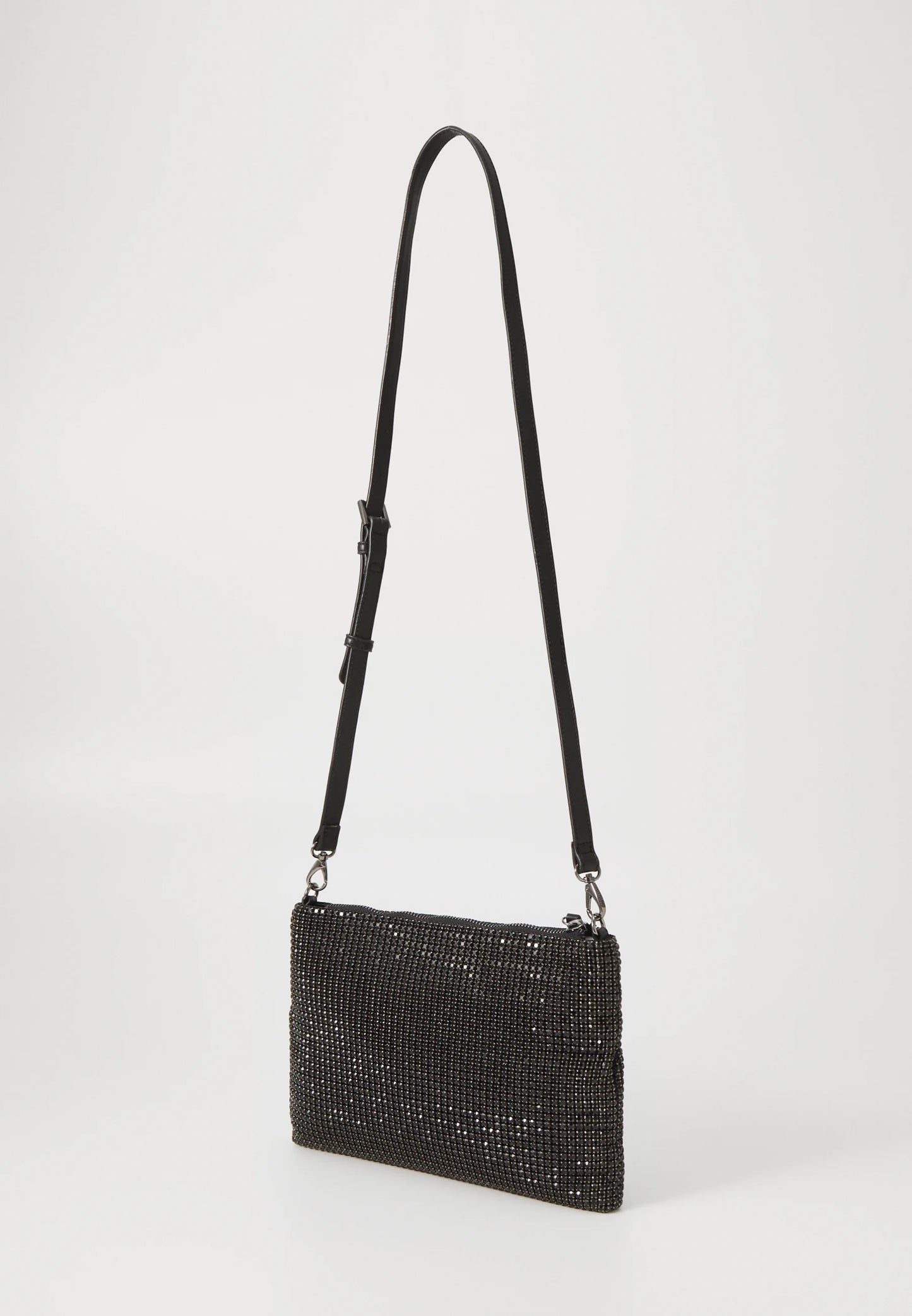 Valentino NABILAH Strass Schoudertas – Nero