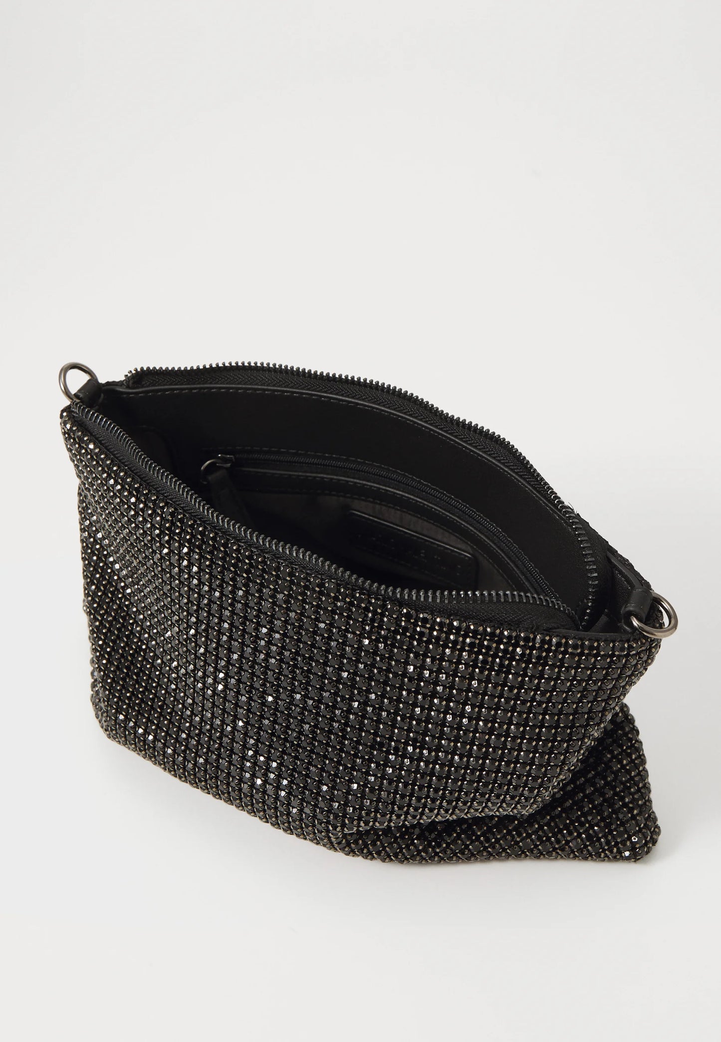 Valentino NABILAH Strass Schoudertas – Nero