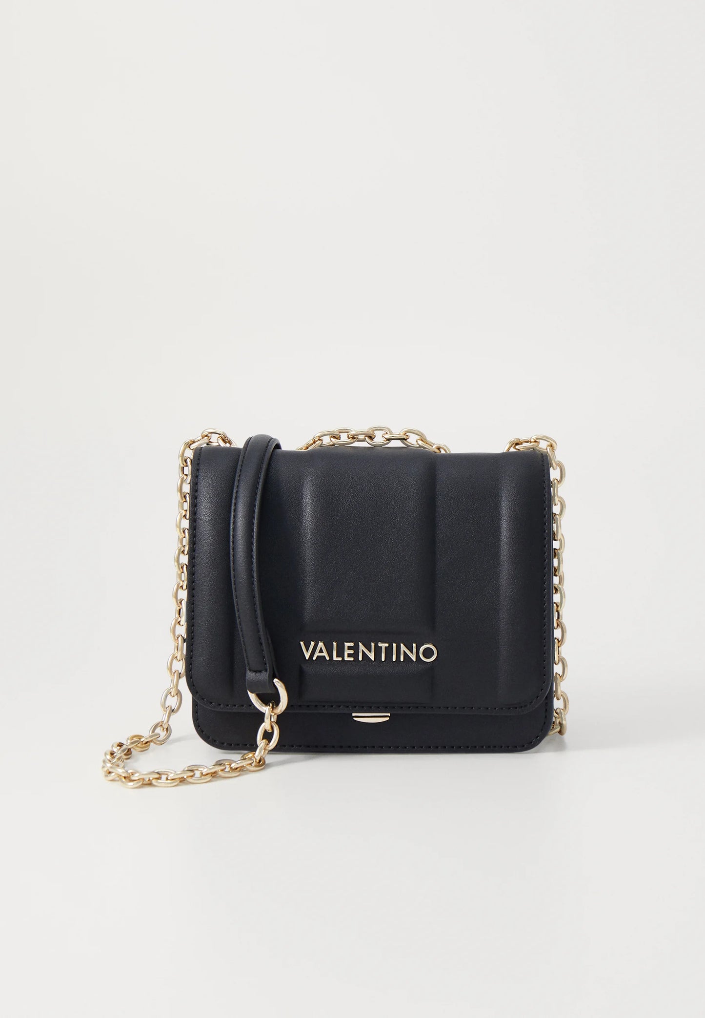 Valentino Mini Chainbag – Zwart & Goud - nero