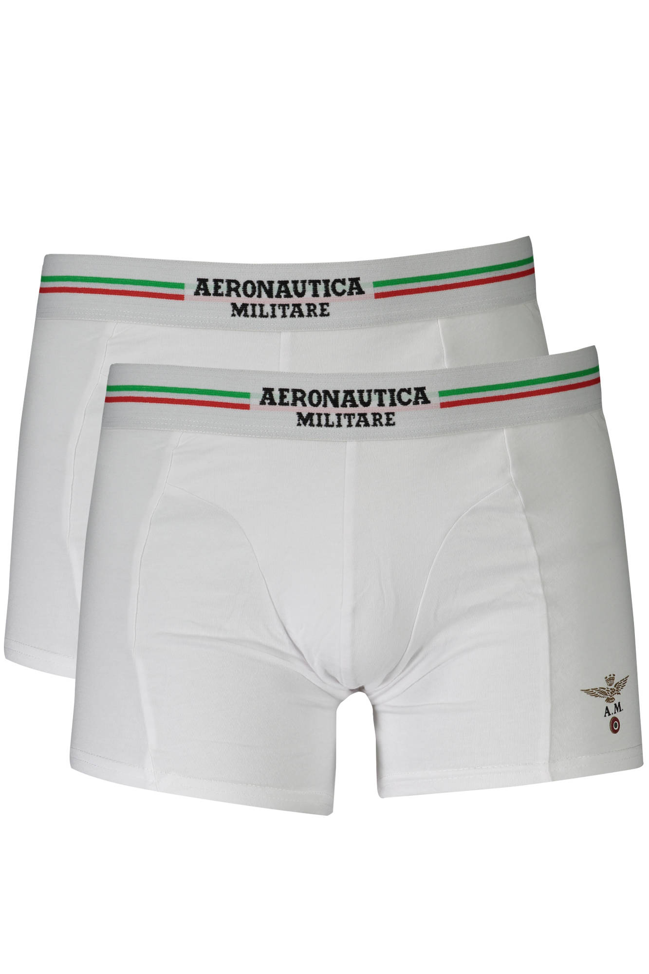 AERONAUTICA MILITARE MEN'S BOXER WHITE