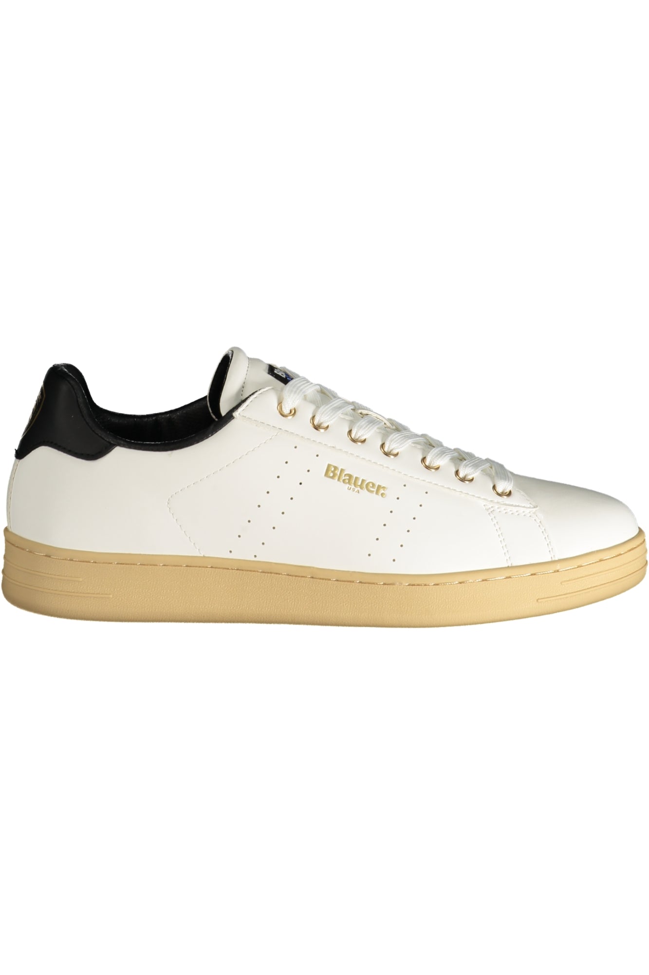 BLAUER WHITE MEN'S SPORTS SHOES