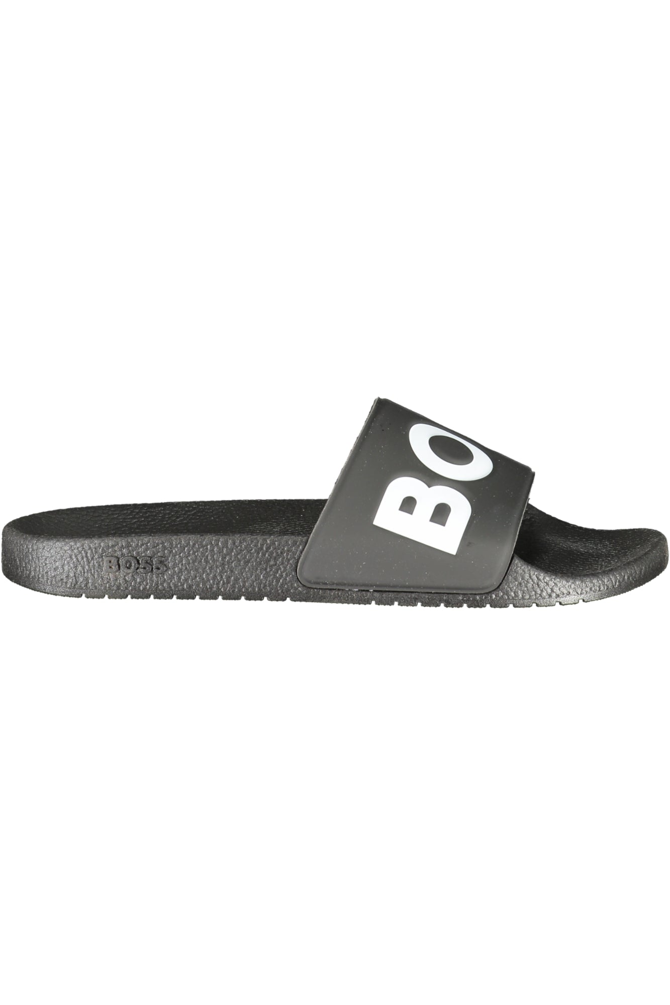 BOSS FOOTWEAR MEN'S BLACK SLIPPER