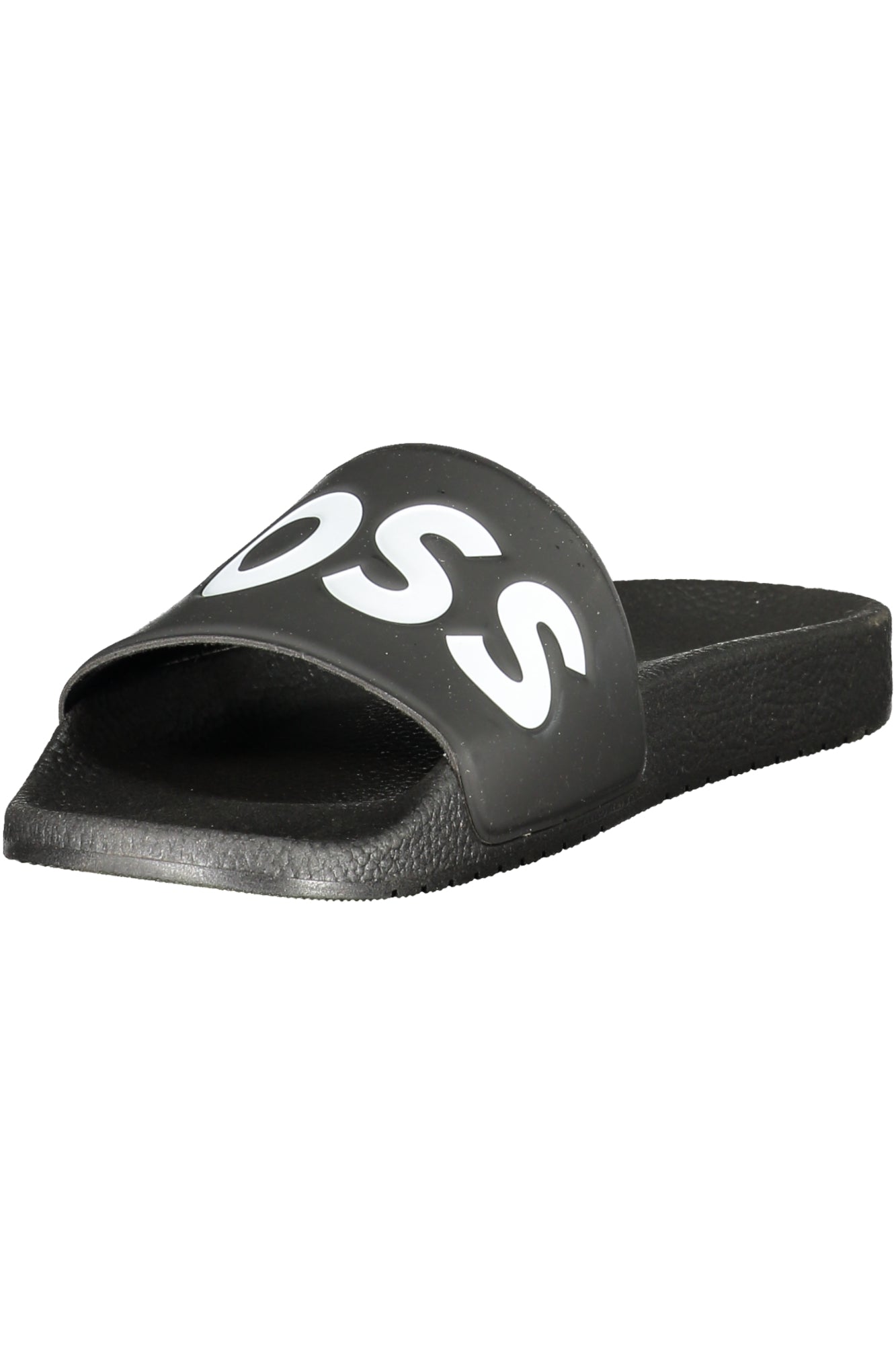 BOSS FOOTWEAR MEN'S BLACK SLIPPER
