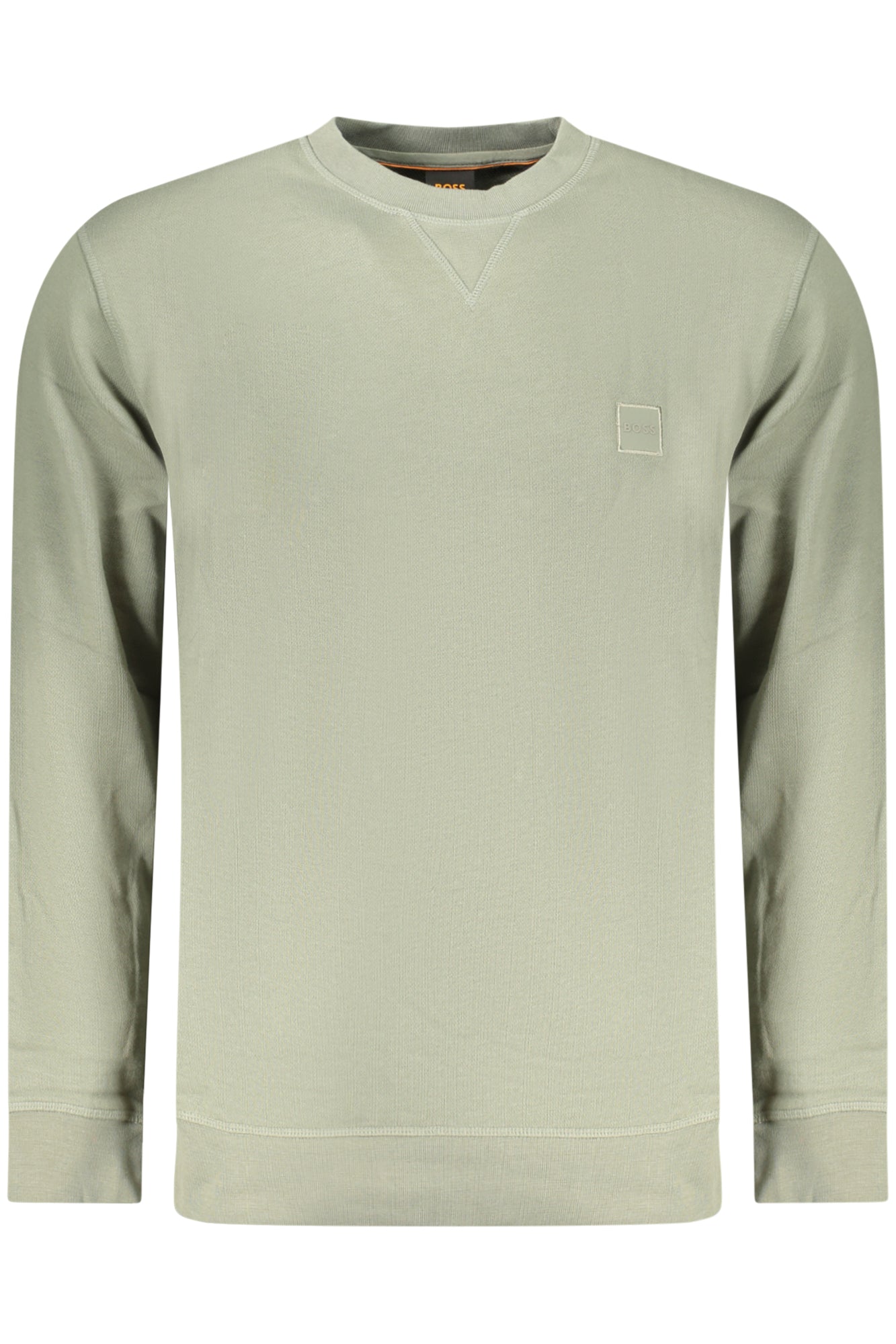 BOSS MEN'S ZIP-UP SWEATSHIRT, GREEN