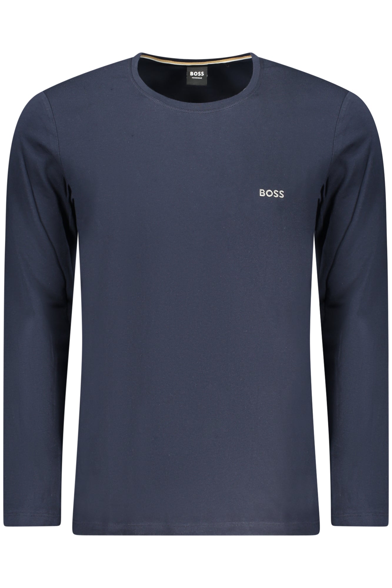 BOSS MEN'S LONG-SLEEVED T-SHIRT, BLUE