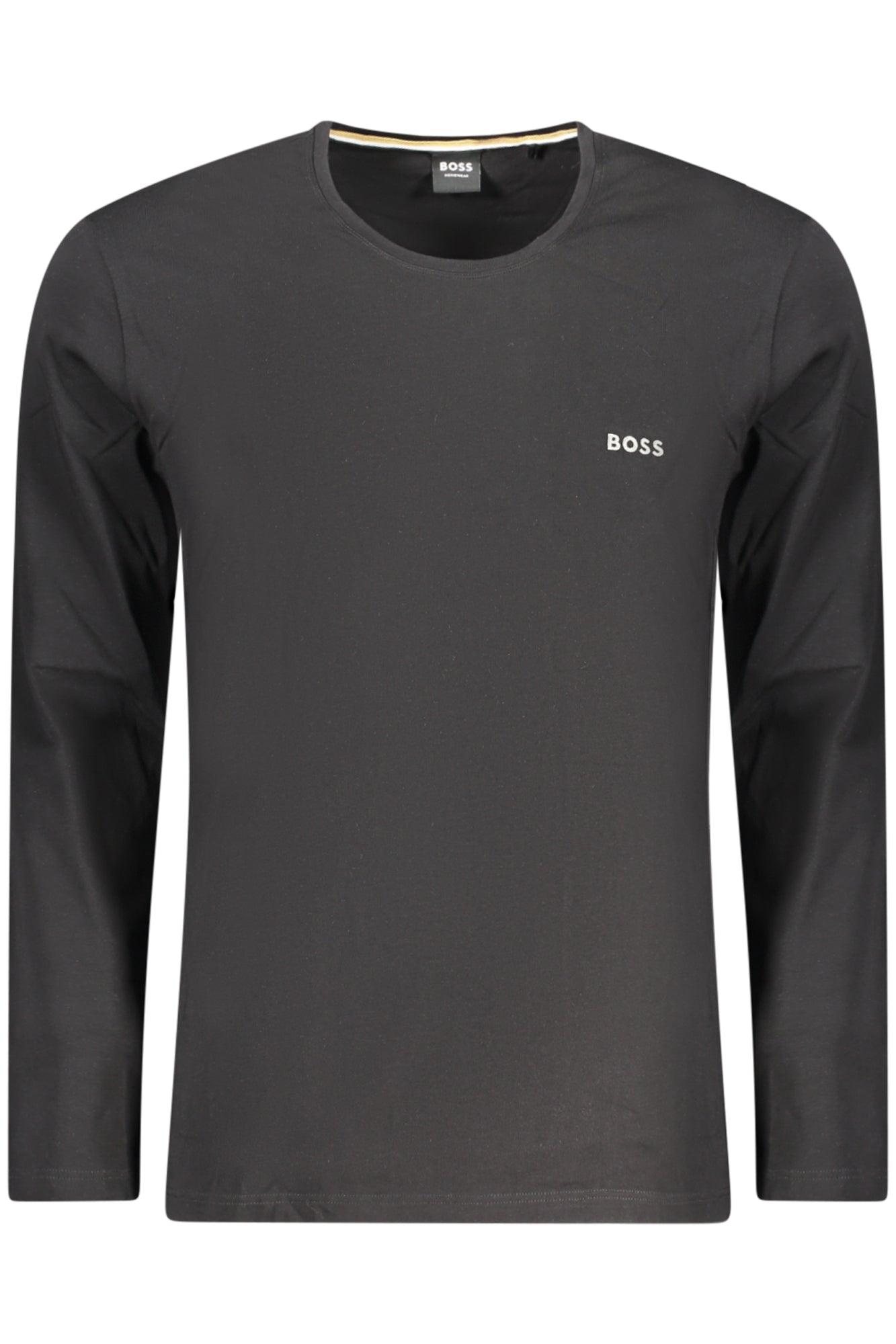 BOSS MEN'S LONG-SLEEVED T-SHIRT BLACK