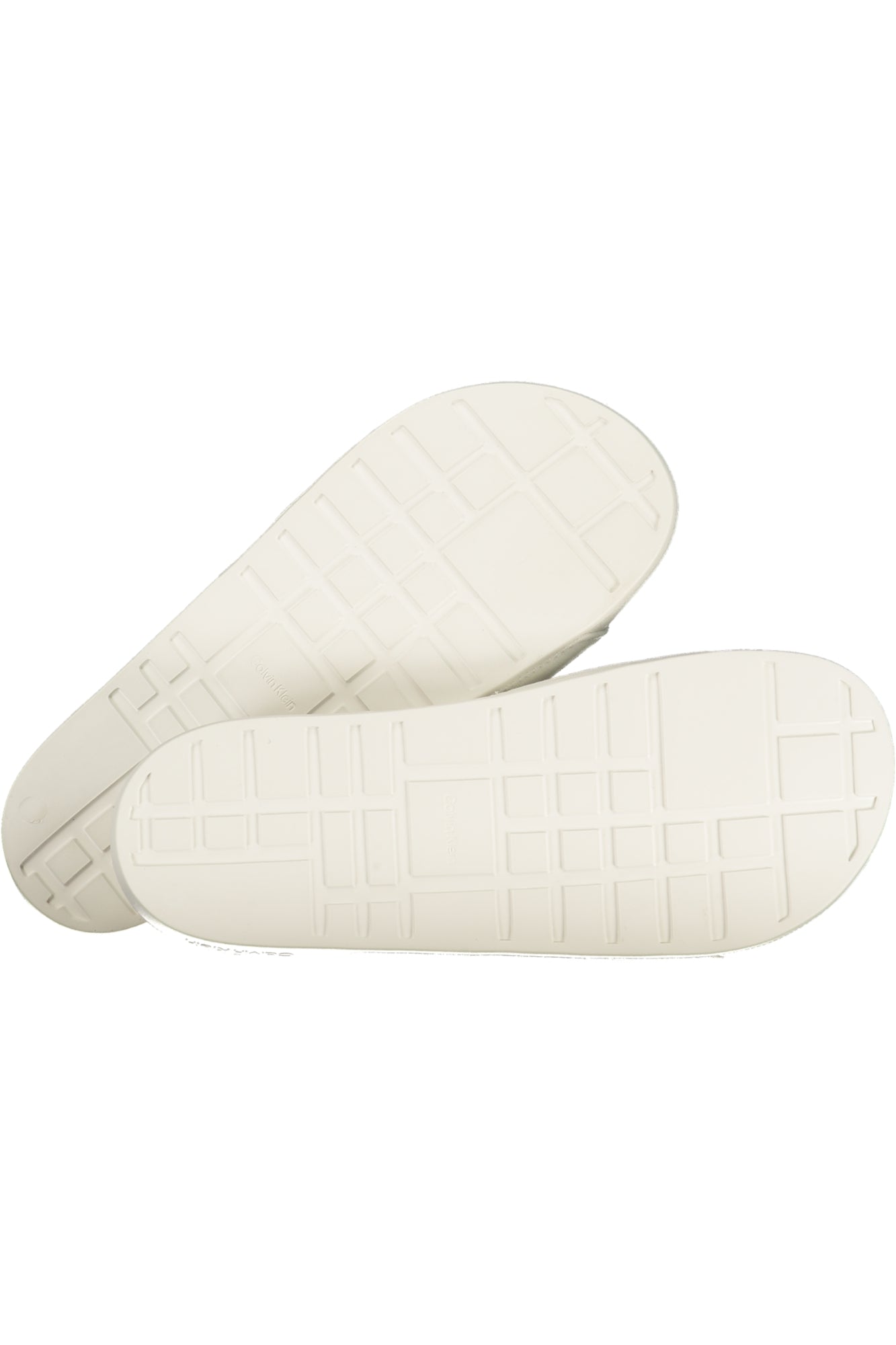 CALVIN KLEIN MEN'S WHITE SLIPPER FOOTWEAR