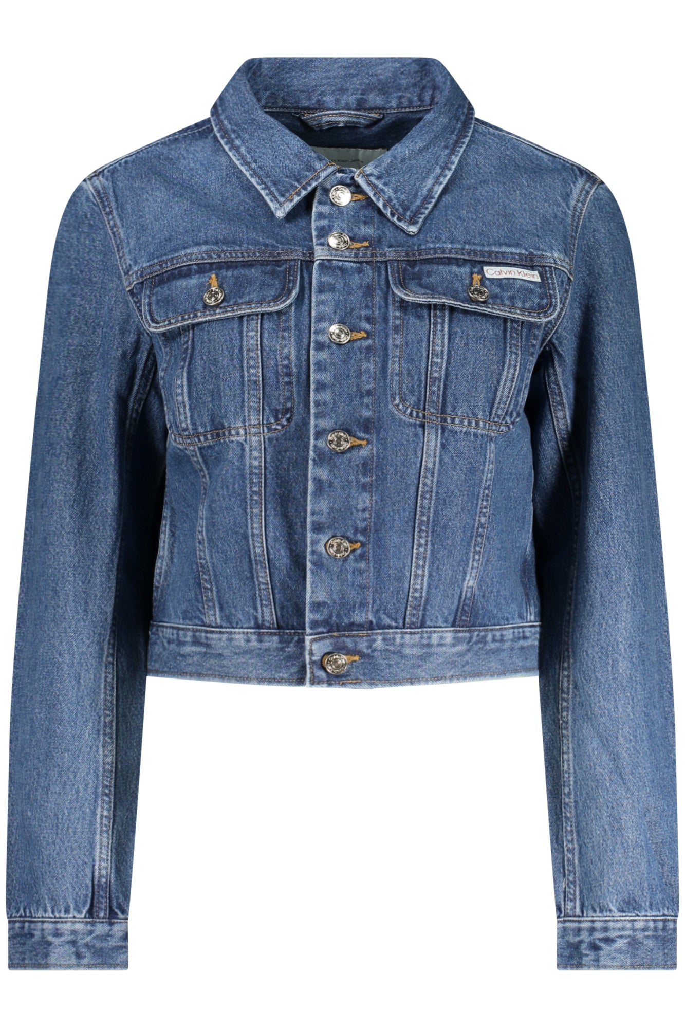 CALVIN KLEIN WOMEN'S BLUE DENIM JACKET