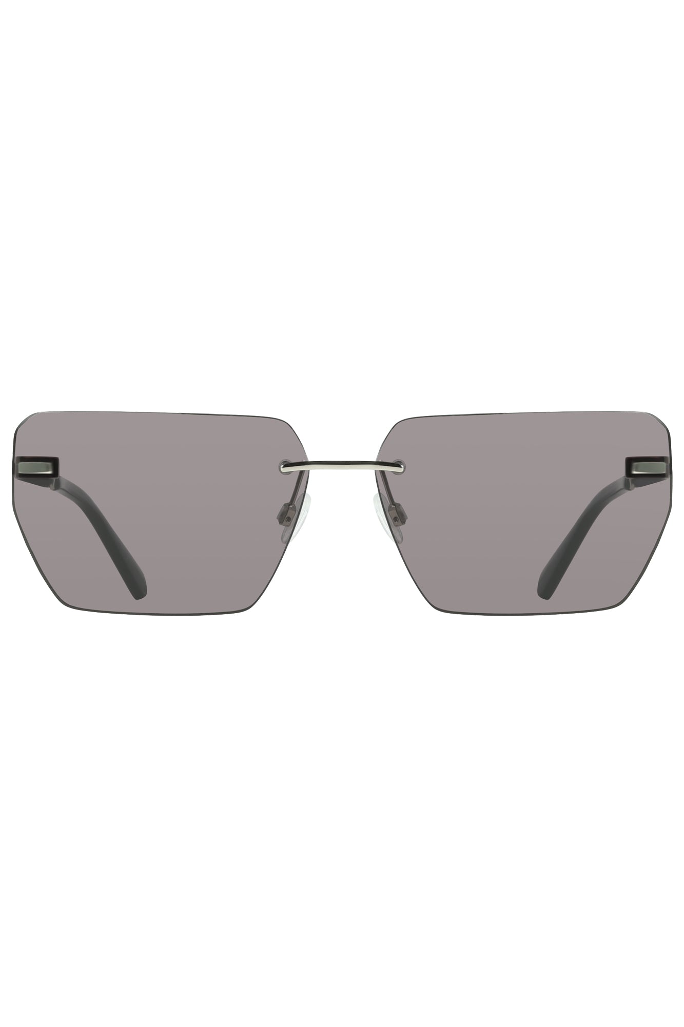 CALVIN KLEIN MEN'S SUNGLASSES SILVER