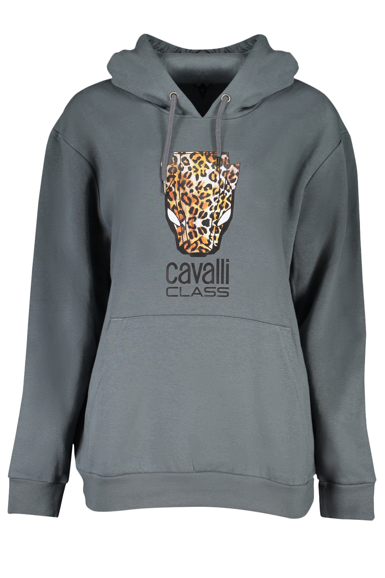 CAVALLI CLASS WOMEN'S ZIPLESS SWEATSHIRT GRAY