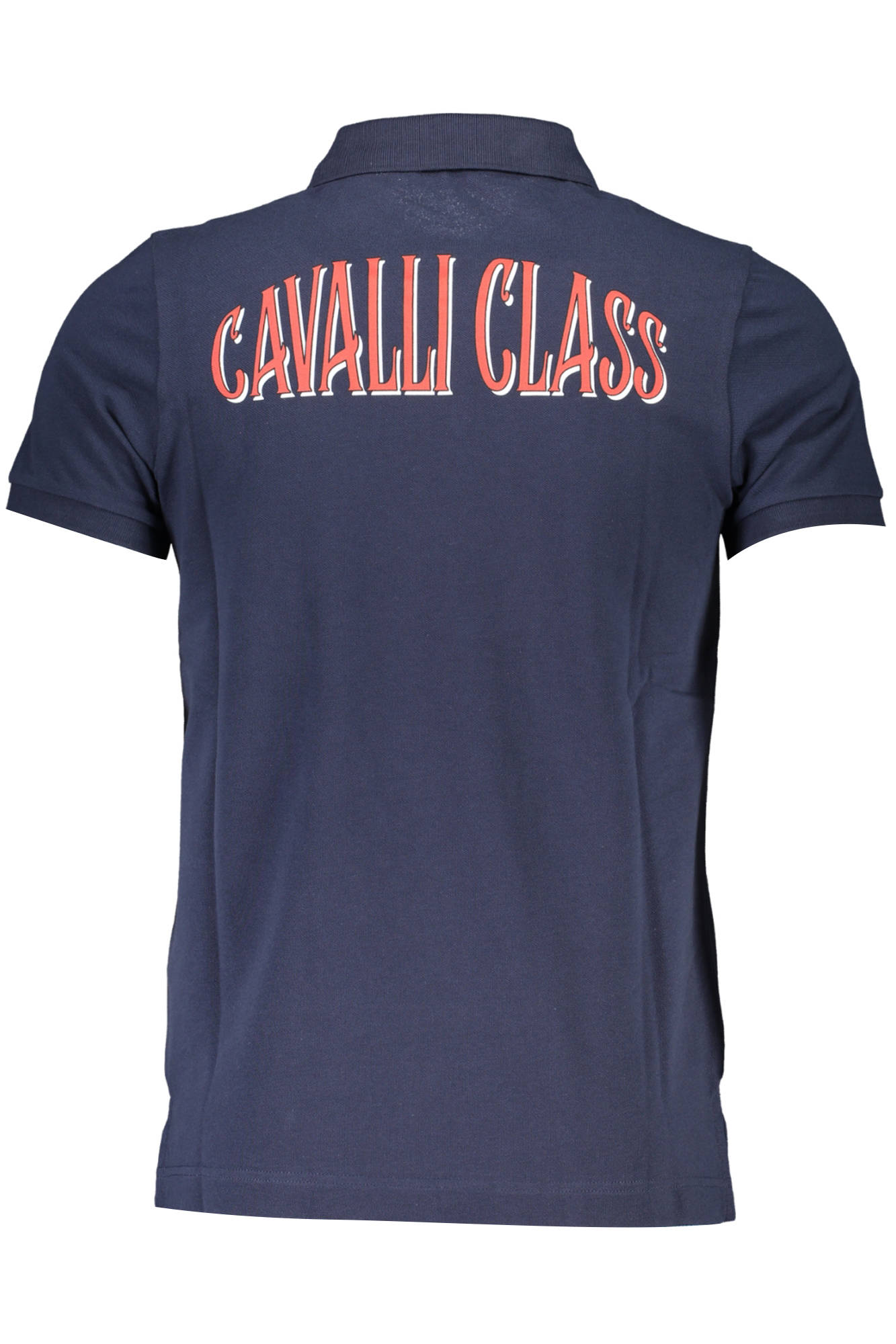 CAVALLI CLASS POLO SHORT SLEEVE MAN BLUE