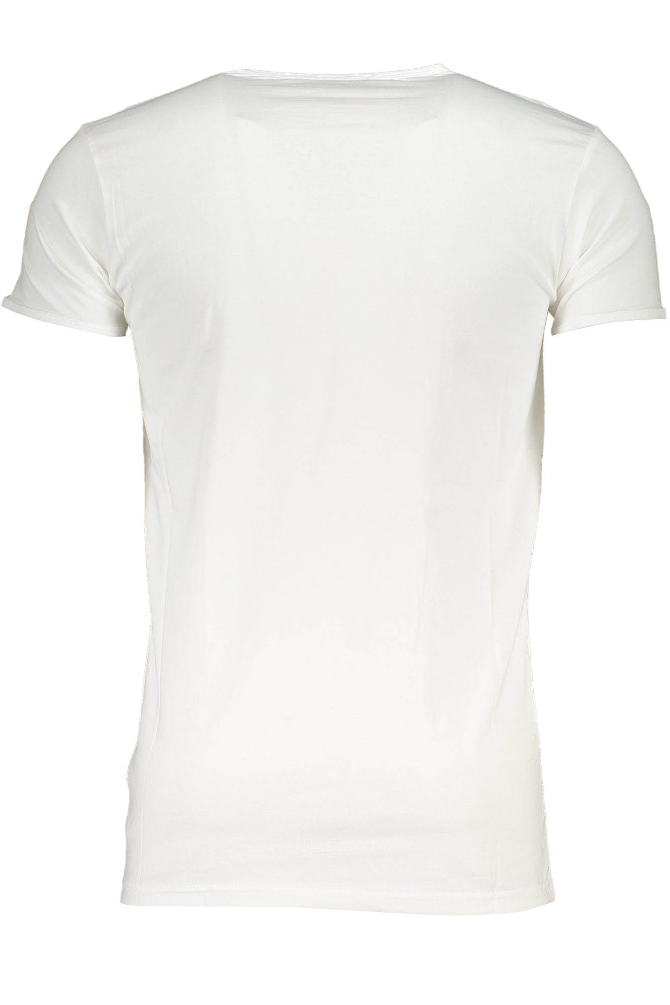 CAVALLI CLASS MEN'S SHORT SLEEVED T-SHIRT WHITE
