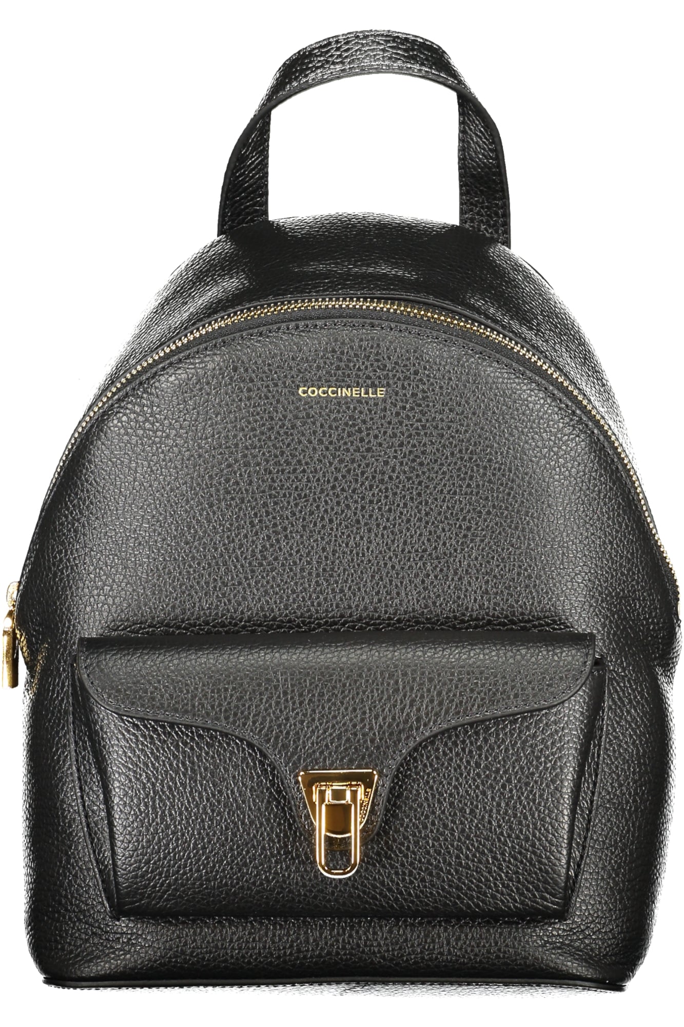 COCCINELLE WOMEN'S BLACK BACKPACK