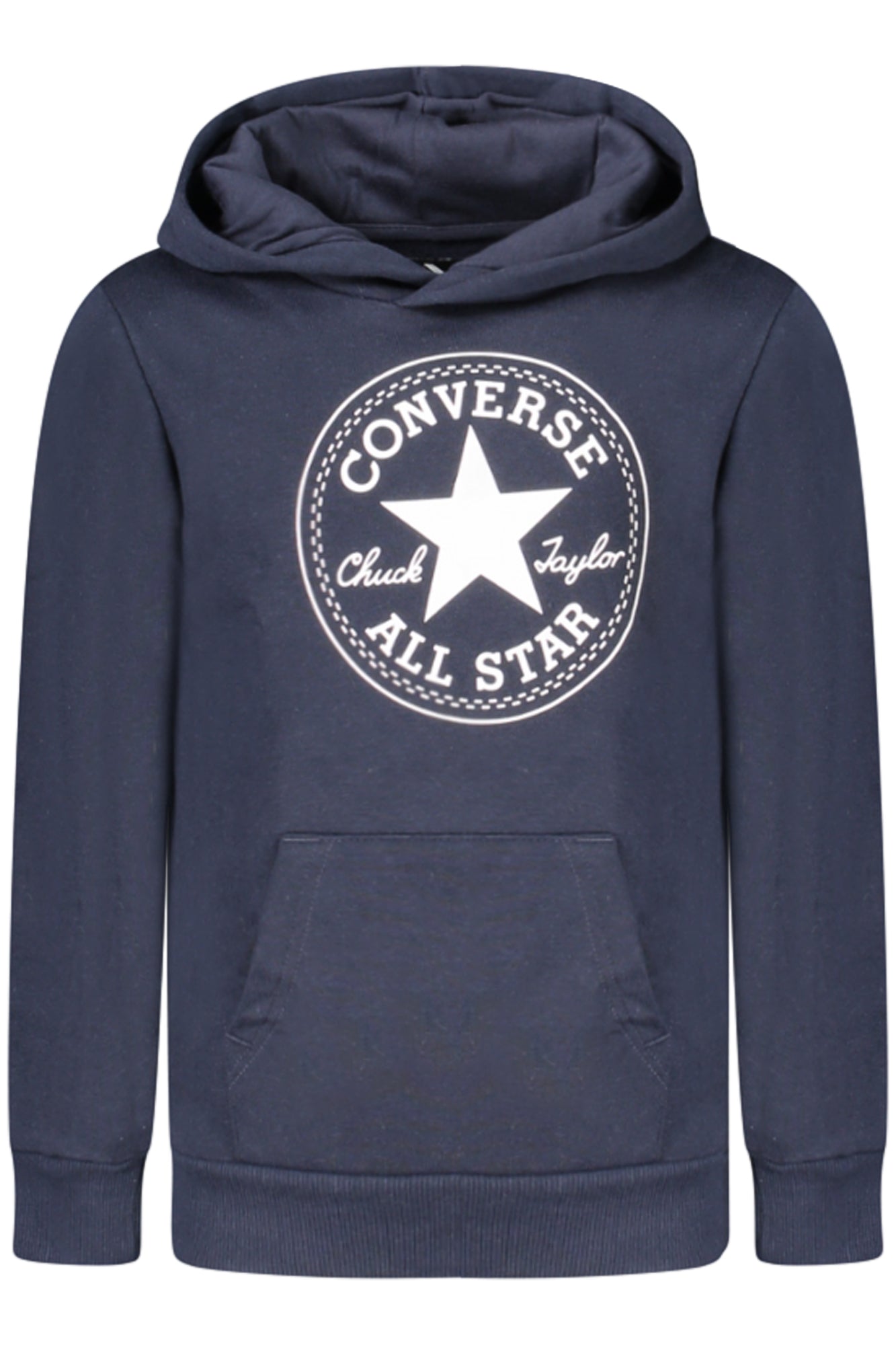 CONVERSE CHILDREN'S BLUE ZIP-UP SWEATSHIRT