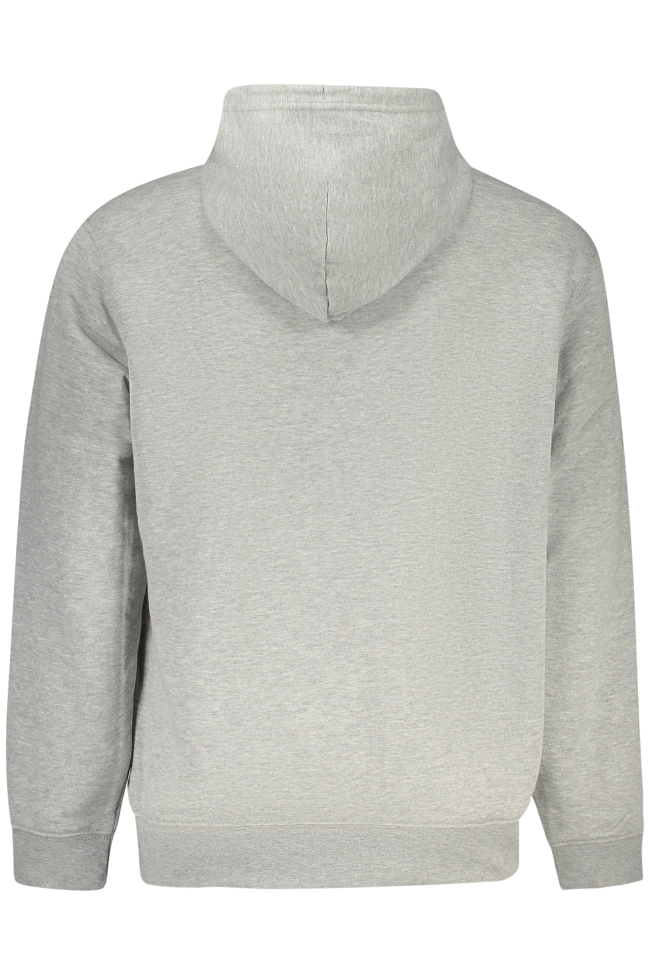 CONVERSE MEN'S GRAY ZIP-UP SWEATSHIRT