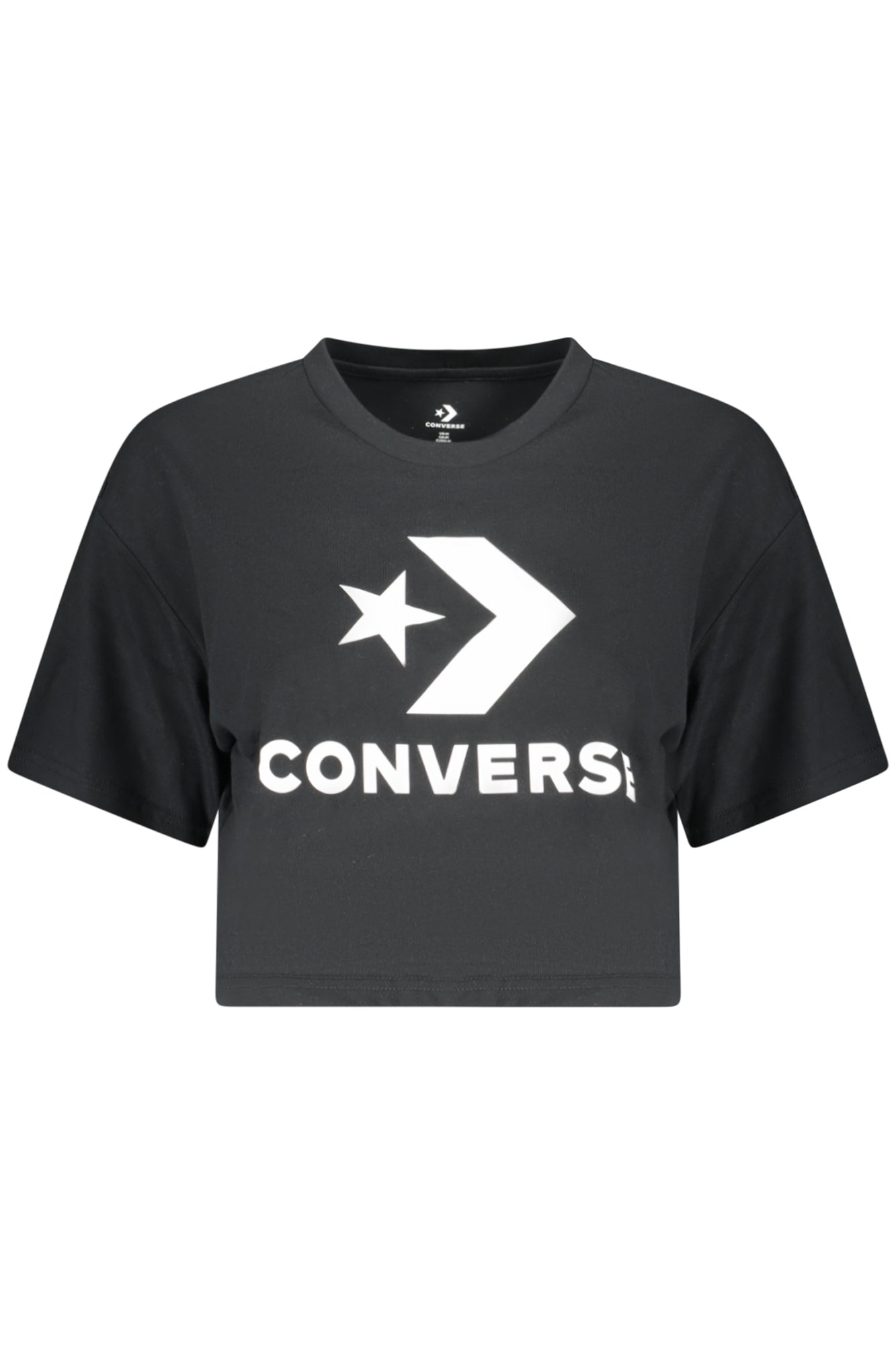 Converse Women's Short-Sleeved T-Shirt, Black