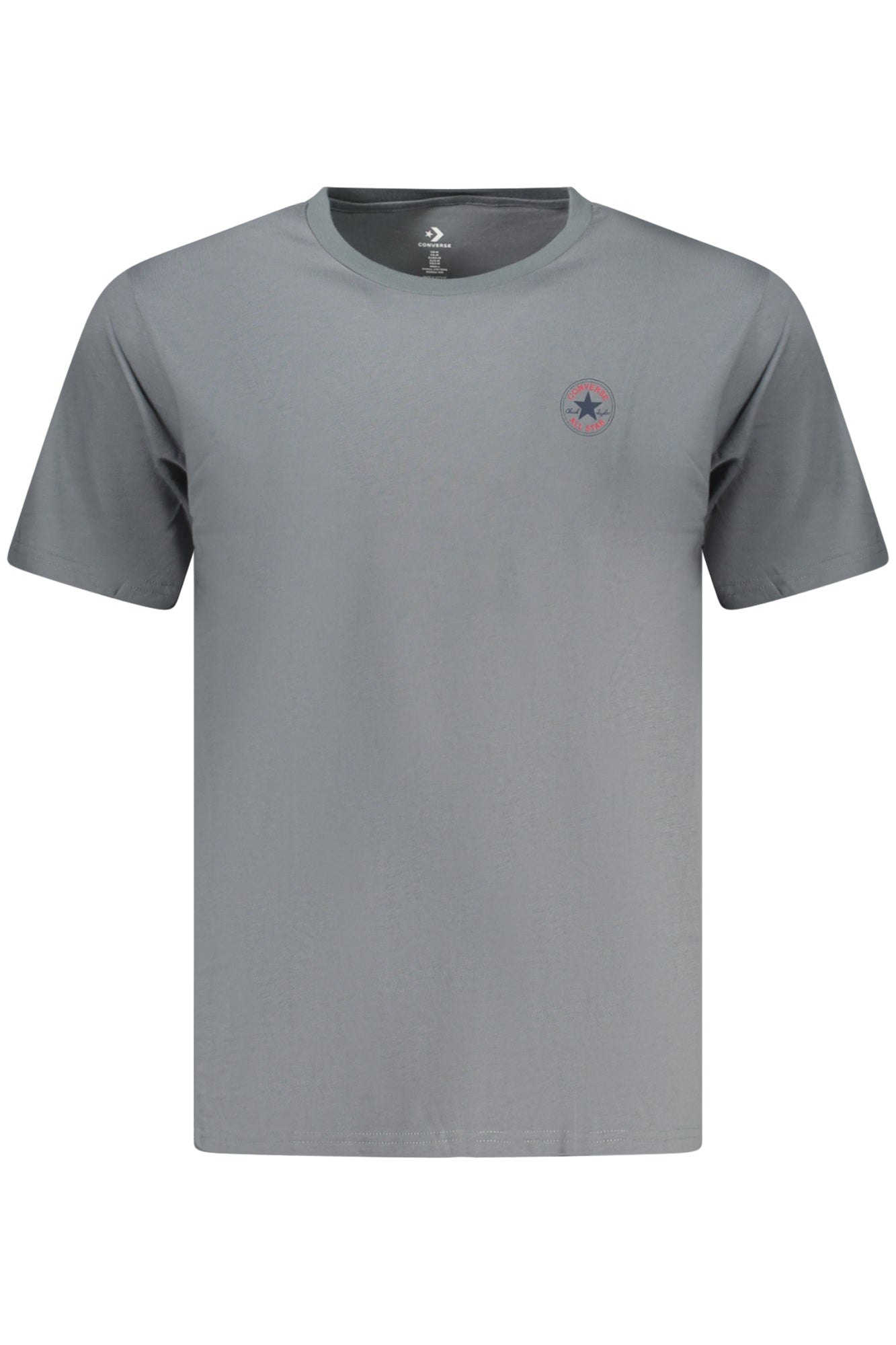 CONVERSE MEN'S SHORT-SLEEVE T-SHIRT GREY