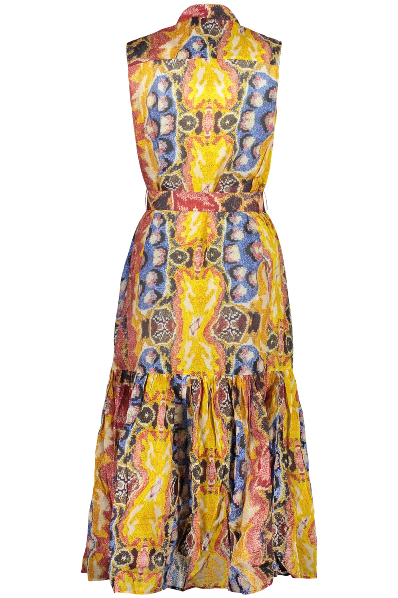 Desigual Bugs Lacroix maxi-jurk met print – geel