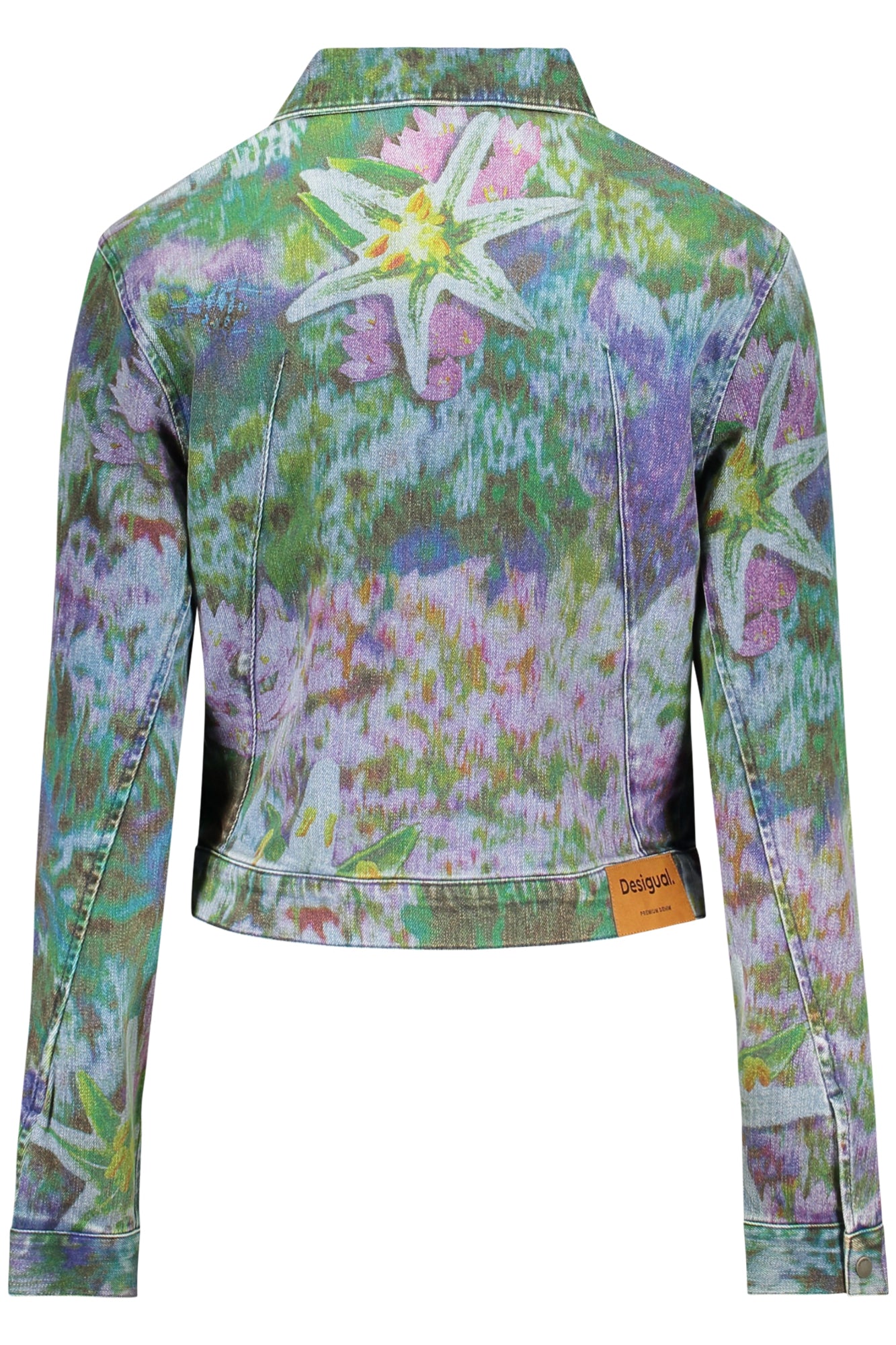 DESIGUAL WOMEN'S BLUE DENIM JACKET