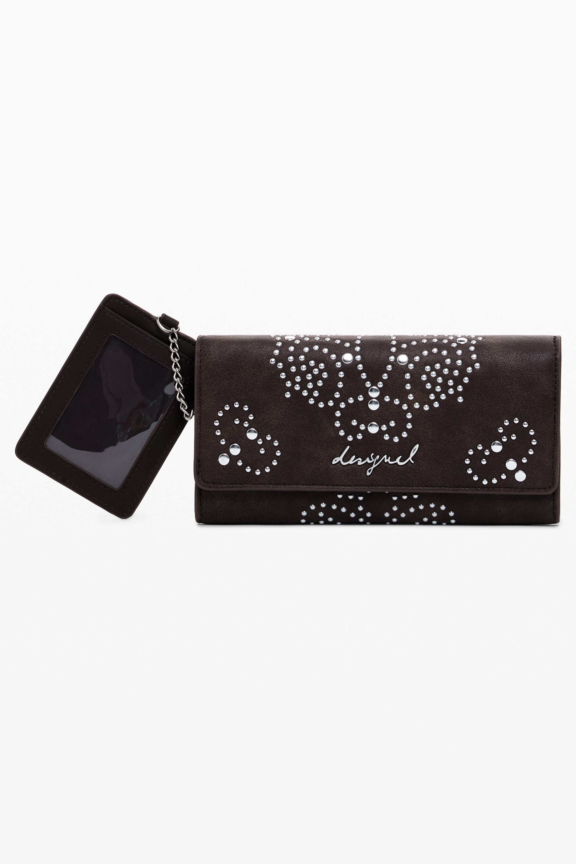 DESIGUAL WOMEN'S BROWN WALLET