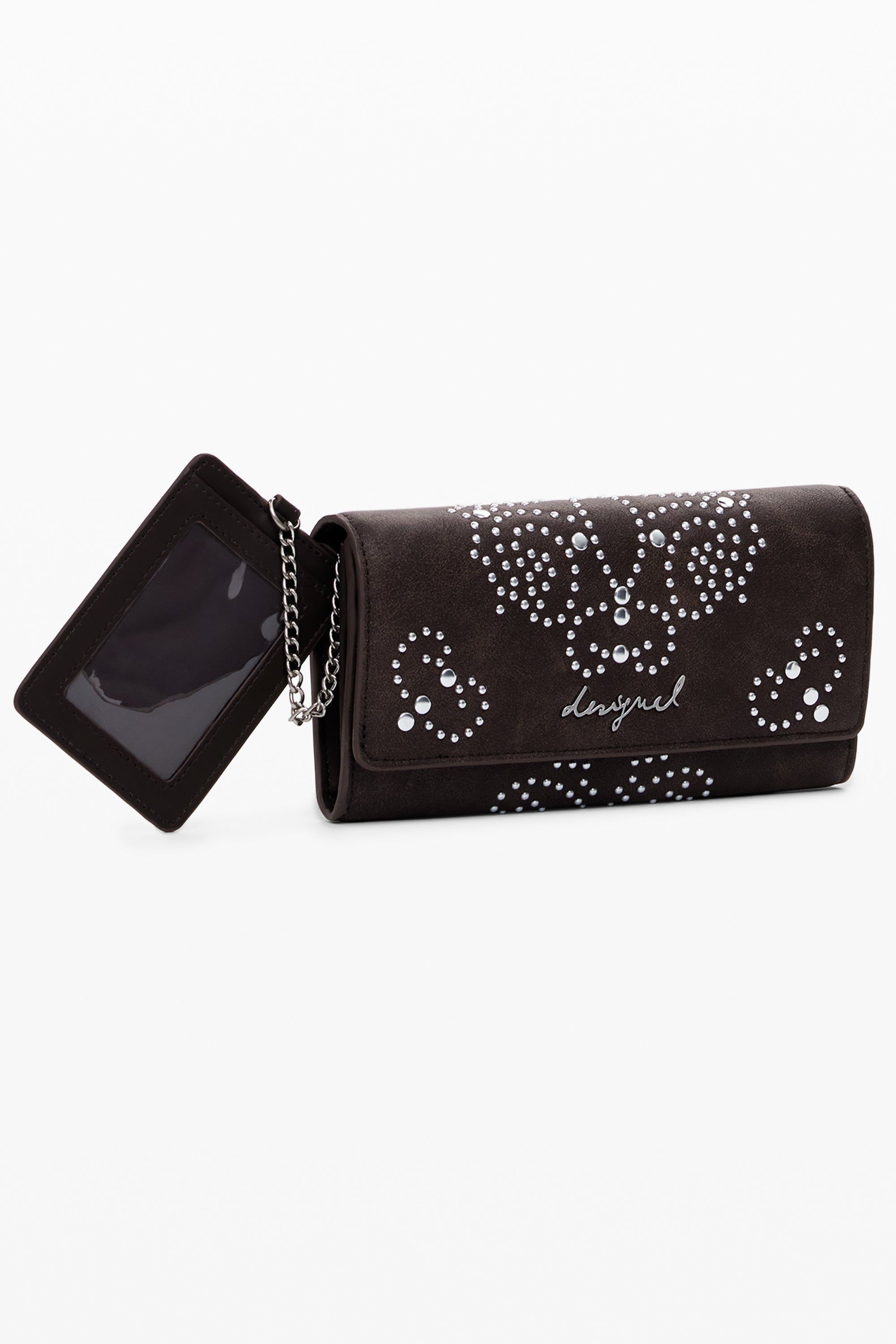 DESIGUAL WOMEN'S BROWN WALLET