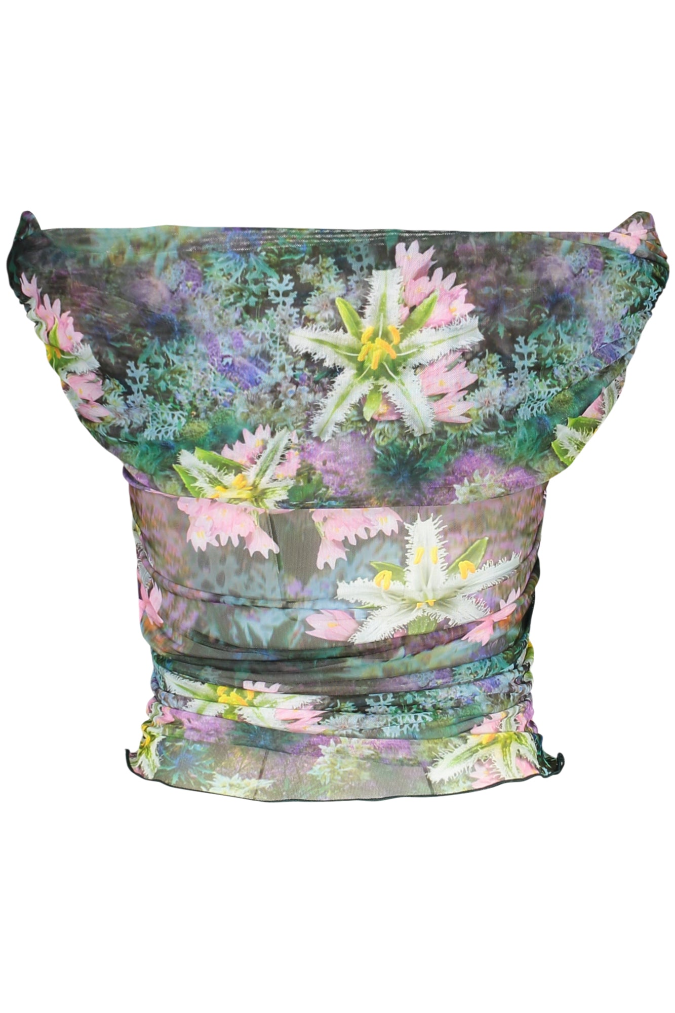 DESIGUAL WOMEN'S SHORT-SLEEVED T-SHIRT GREEN