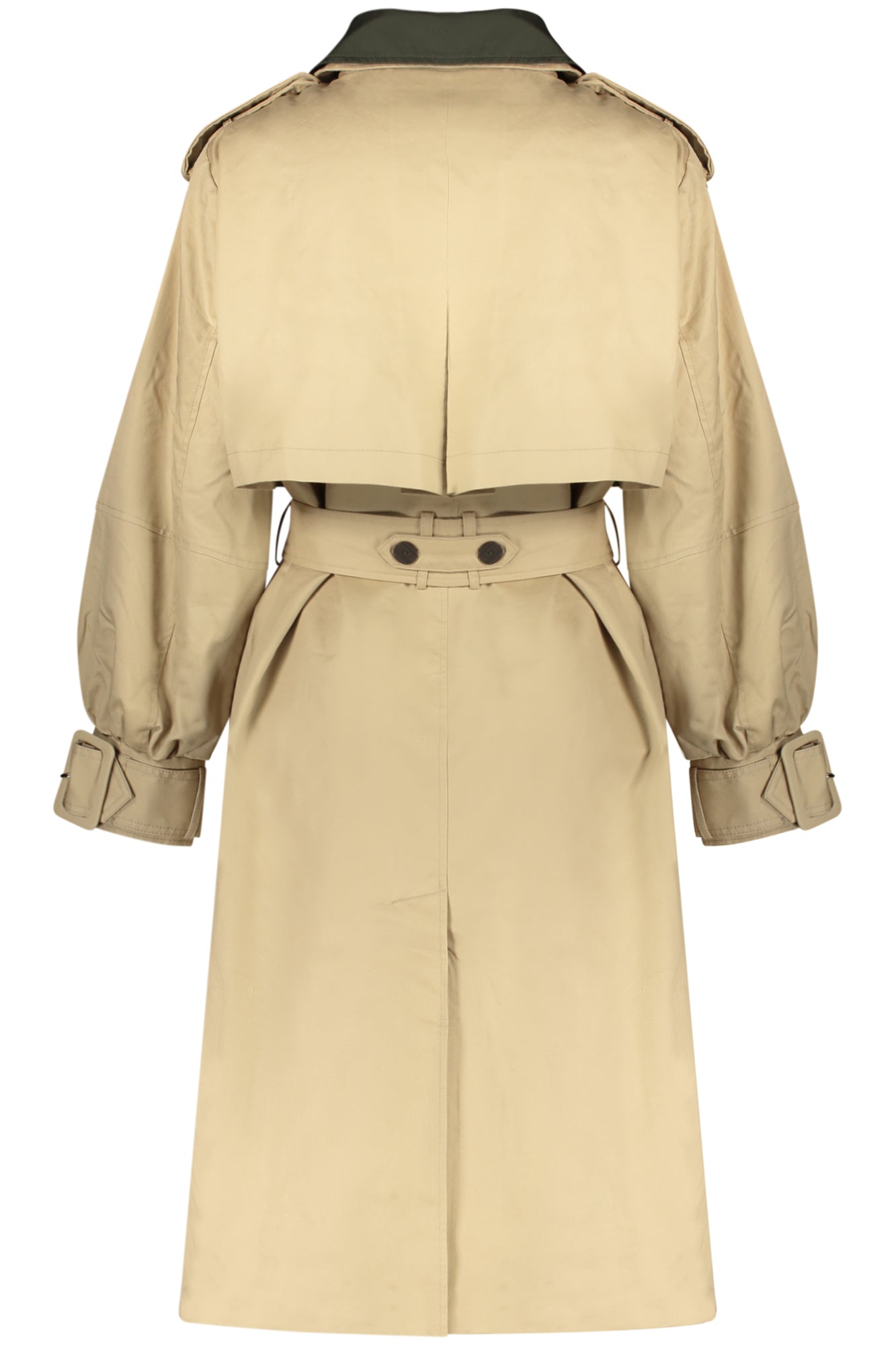 DESIGUAL WOMEN'S BEIGE TRENCH COAT