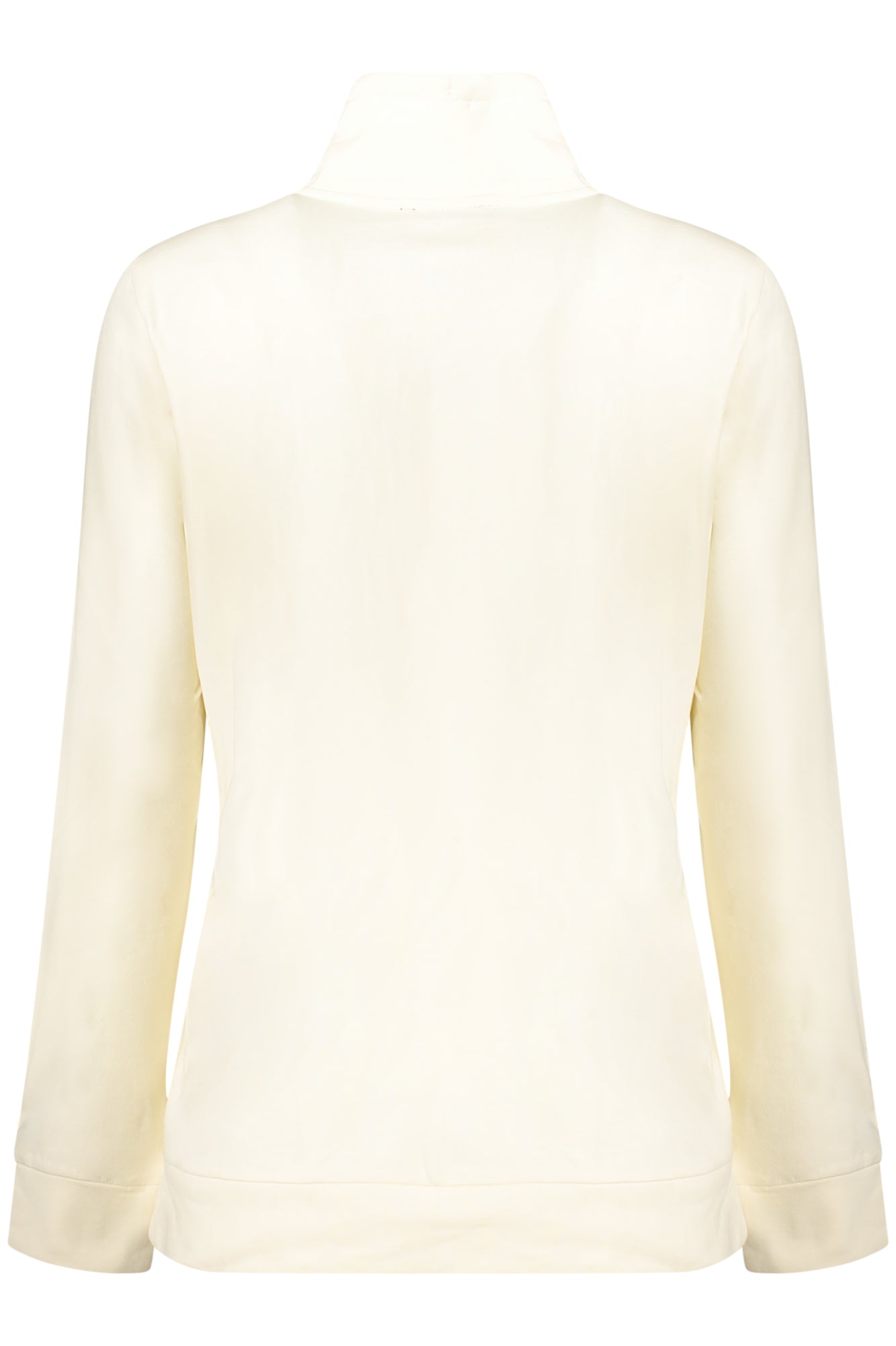 FREDDY WOMEN'S WHITE ZIP-UP SWEATSHIRT