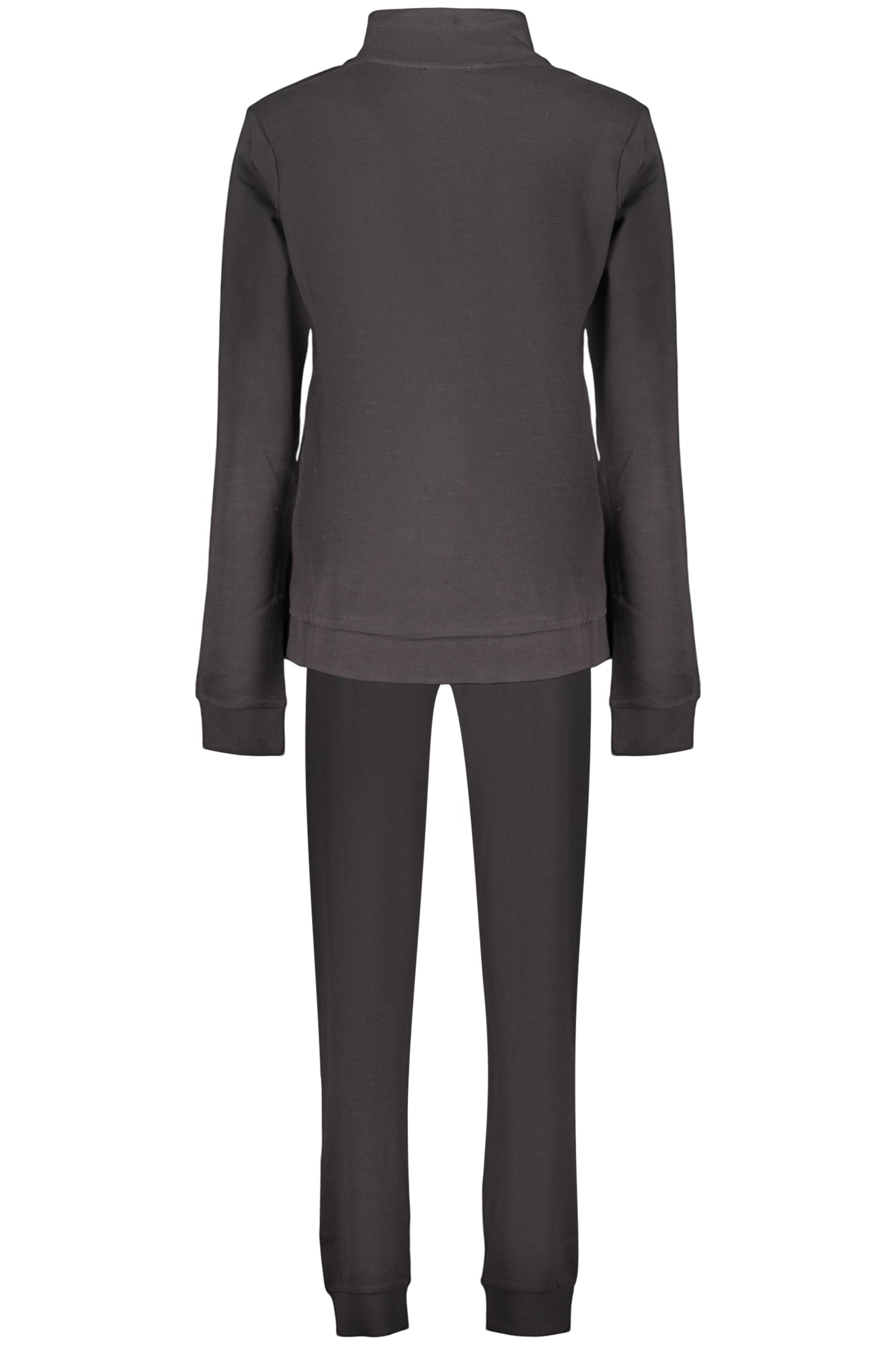 FREDDY WOMEN'S BLACK ZIP-UP SWEATSHIRT