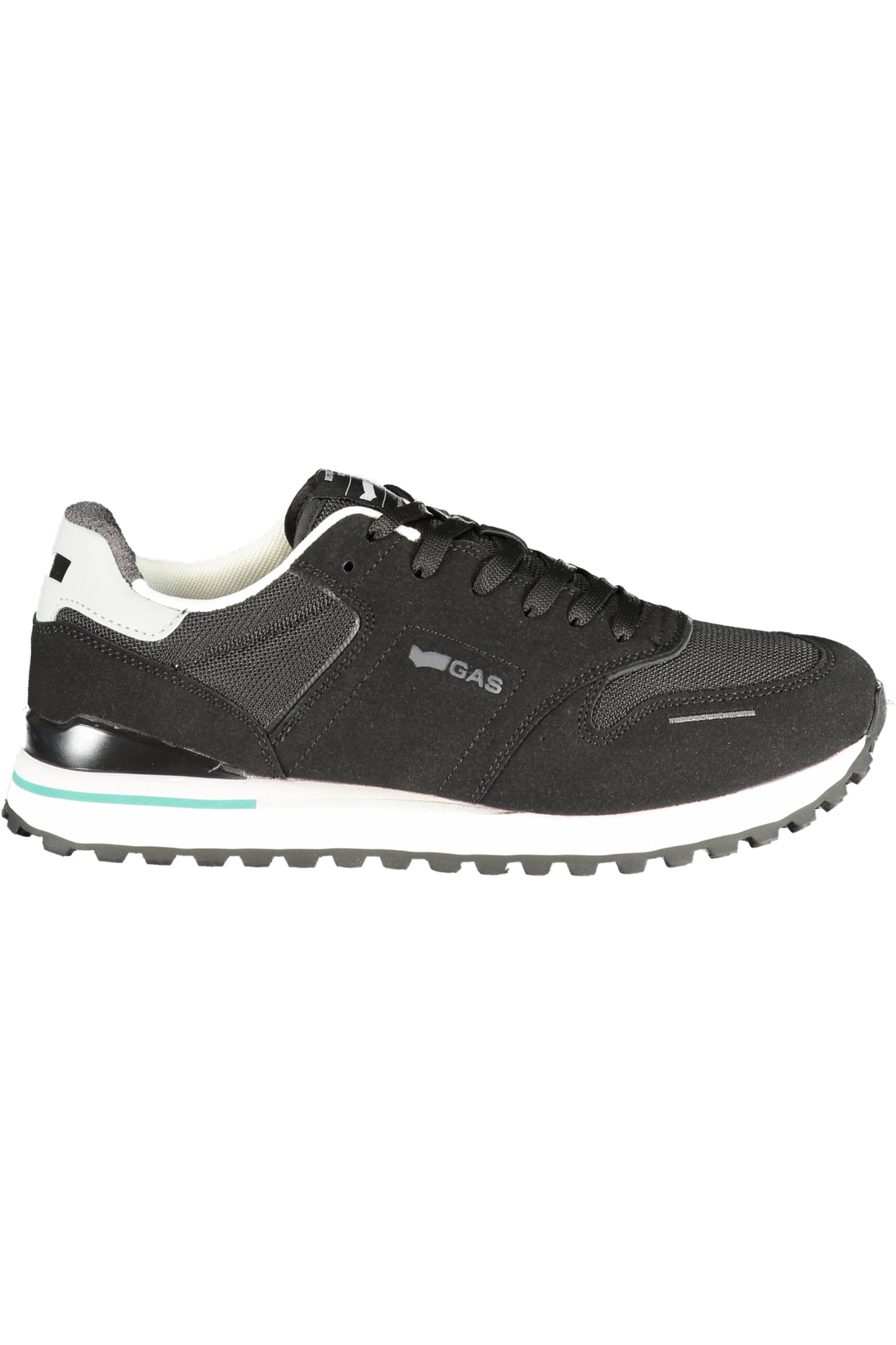 GAS MEN'S BLACK SPORTS FOOTWEAR