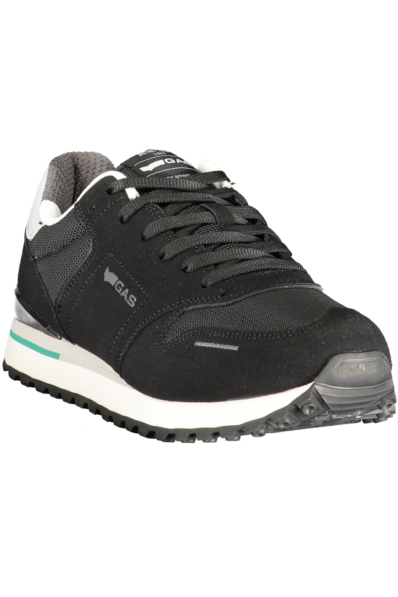 GAS MEN'S BLACK SPORTS FOOTWEAR