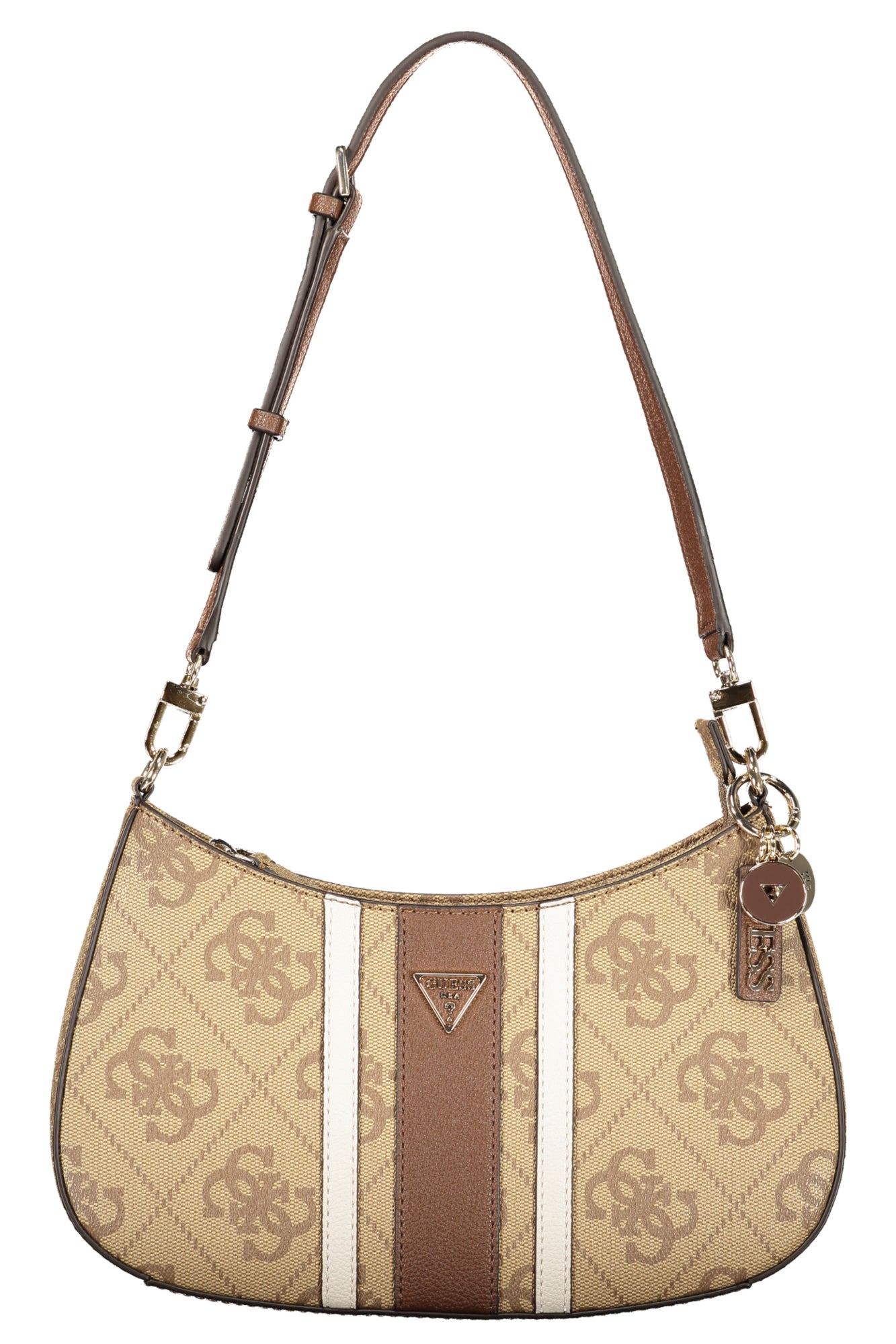 GUESS JEANS WOMEN'S BEIGE BAG